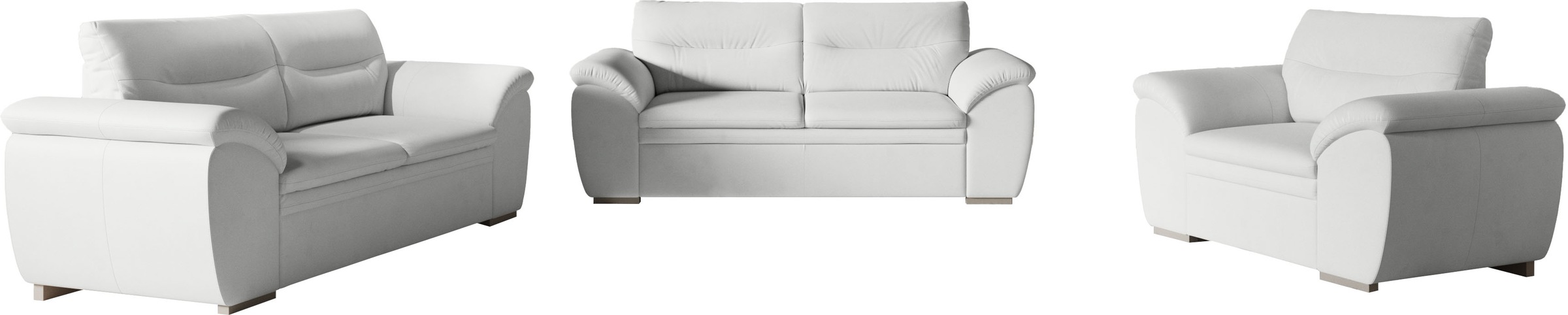 COTTA Polstergarnitur "Leandra", Set bestehend aus: 2-Sitzer & 2,5-Sitzer günstig online kaufen