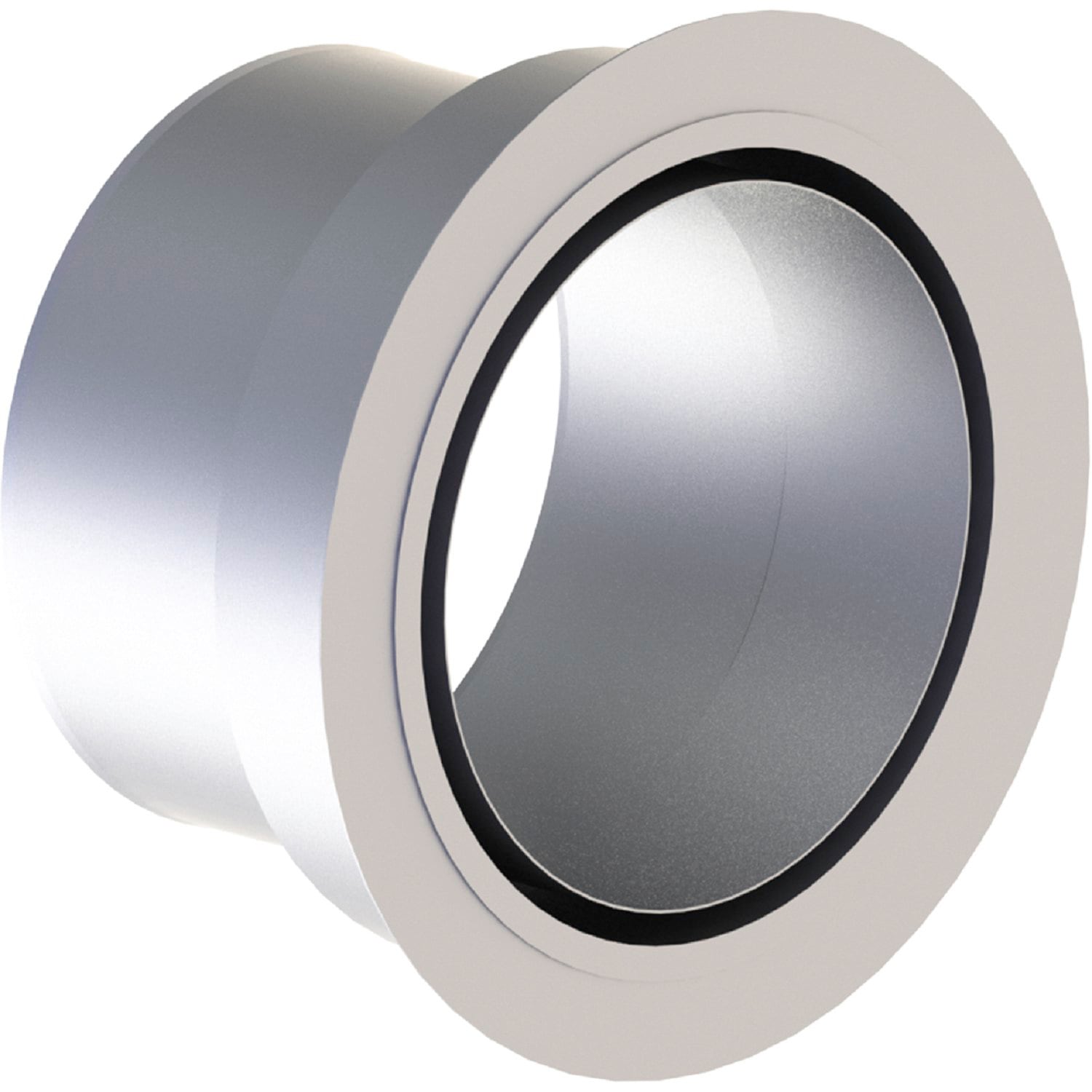 ZITEC Kamindurchführung "Wandfuttereinsatz", L:19cm, silber, Wanddurchführungen, reduziert Ø150mm auf Ø130mm