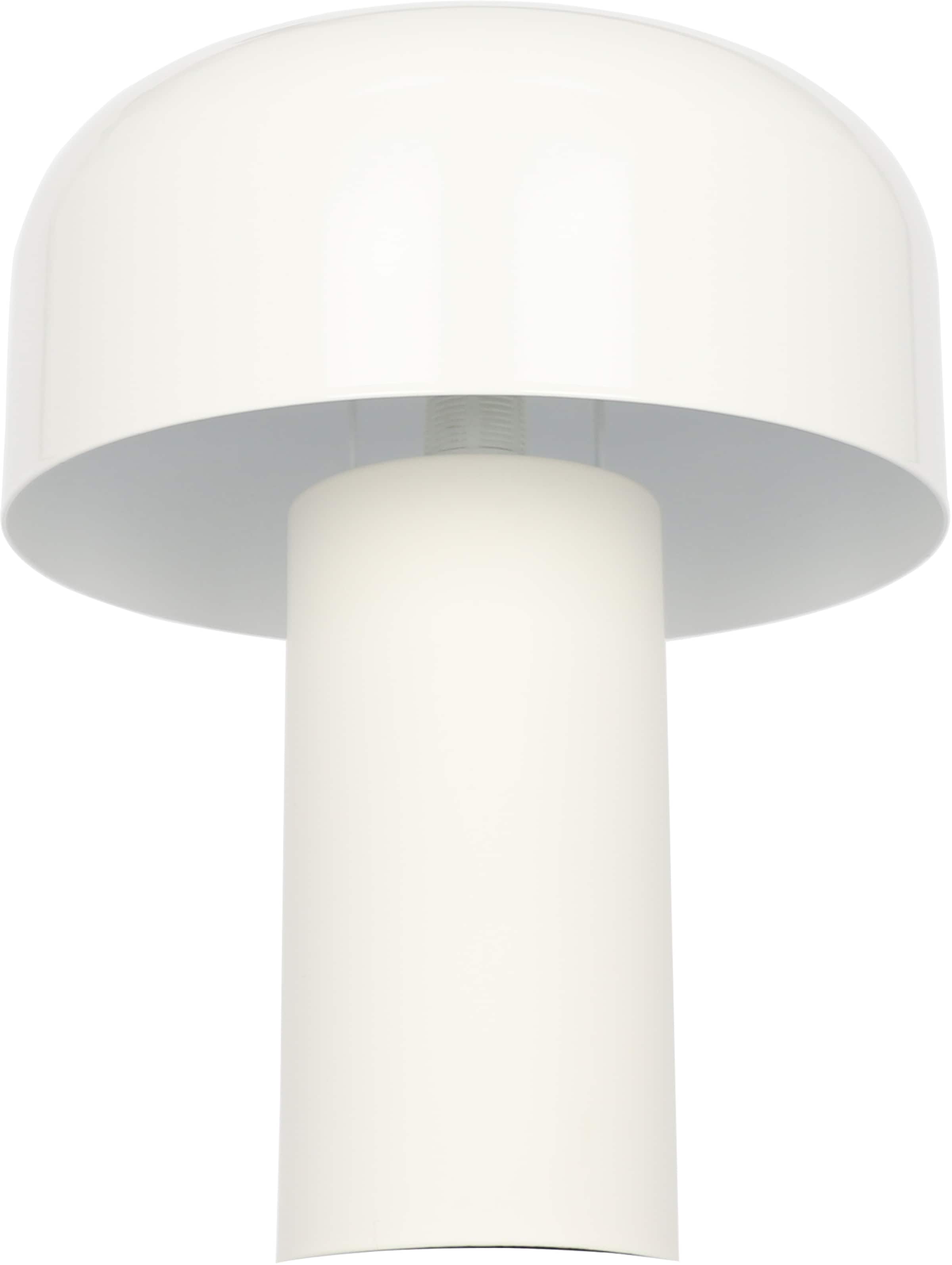 OTTO home Tischleuchte »Jorre - Pilzlampe« 1 Stk. zweifarbig - matt & glänzend, Pilzleuchte, Tischlampe, Pilzform, E14