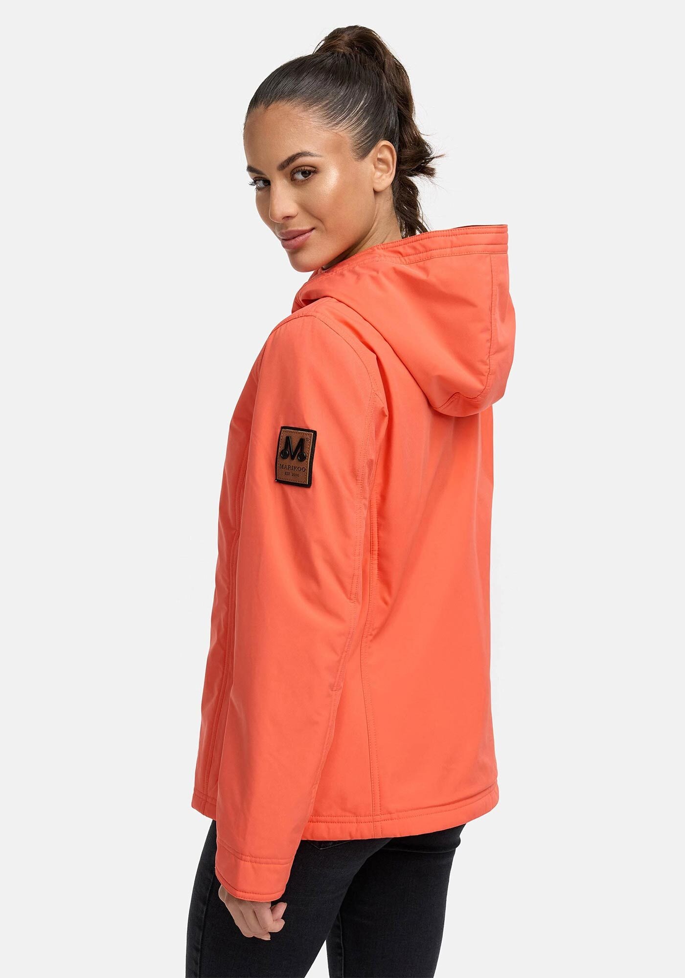 Marikoo Outdoorjacke »Brombeere«, sportliche Übergangsjacke mit Kapuze