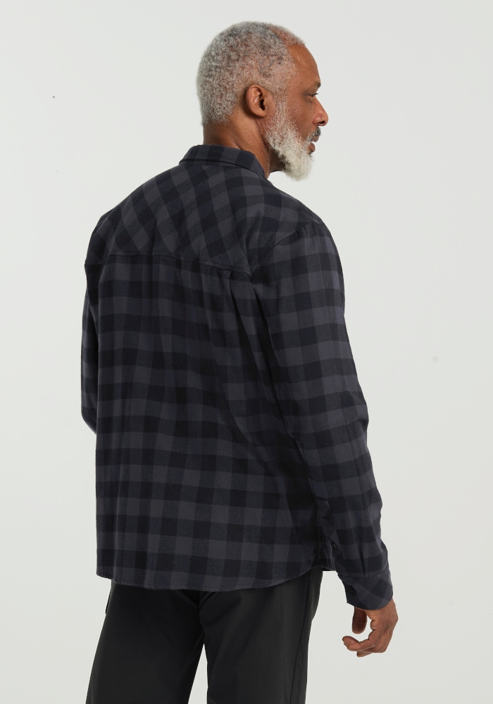Jack Wolfskin Flanellhemd »LITE FLANNEL SHIRT M« Flanellhemd, weich, atmungsaktiv