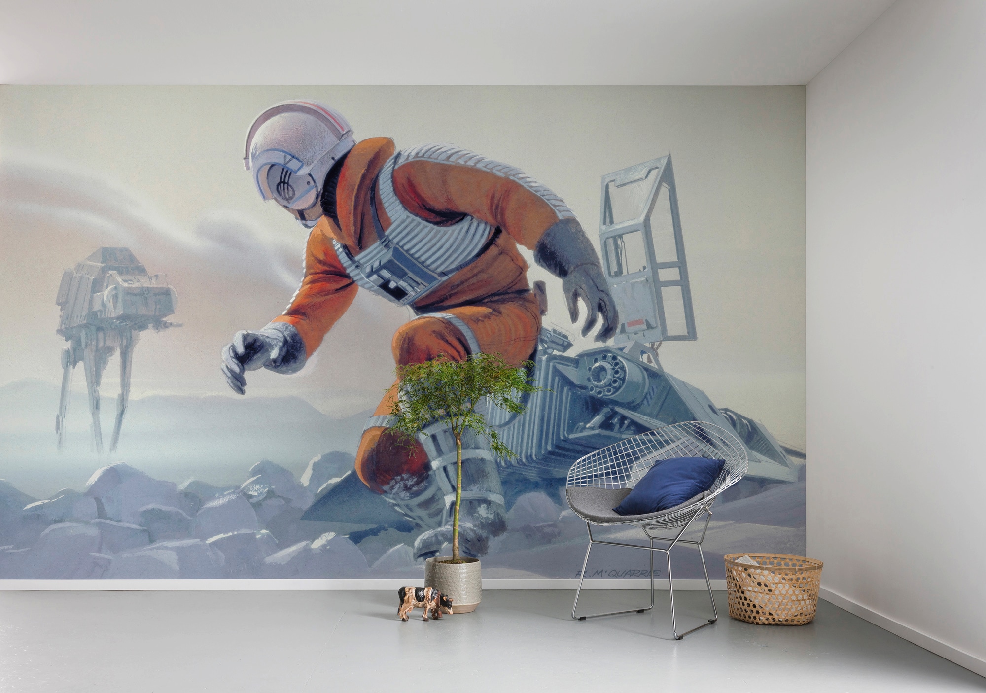 Komar Vliestapete »Star Wars Classic RMQ Hoth Battle Pilot«, 500x250 cm (Breite  x Höhe) günstig | BAUR