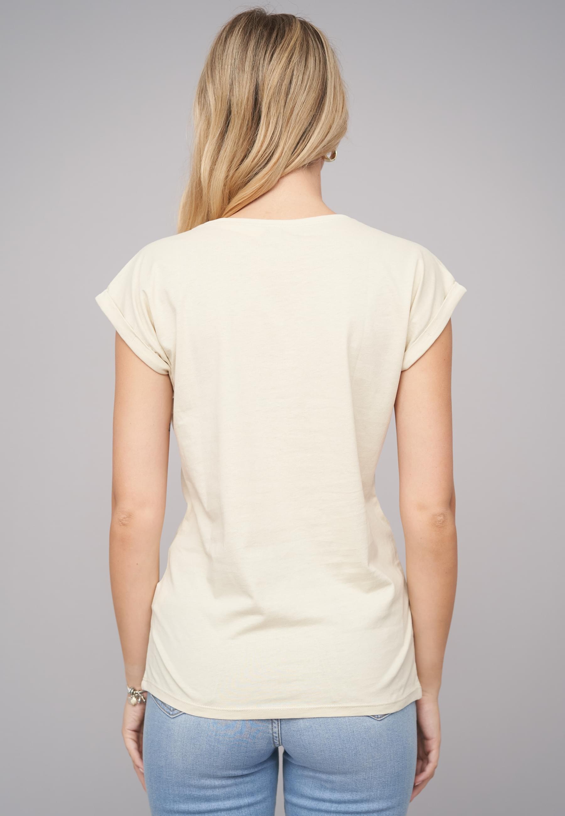CLOUD 5IVE T-Shirt »CLOUD 5IVE Ladies Grateful/Bike04 Tee«, (1 tlg.)