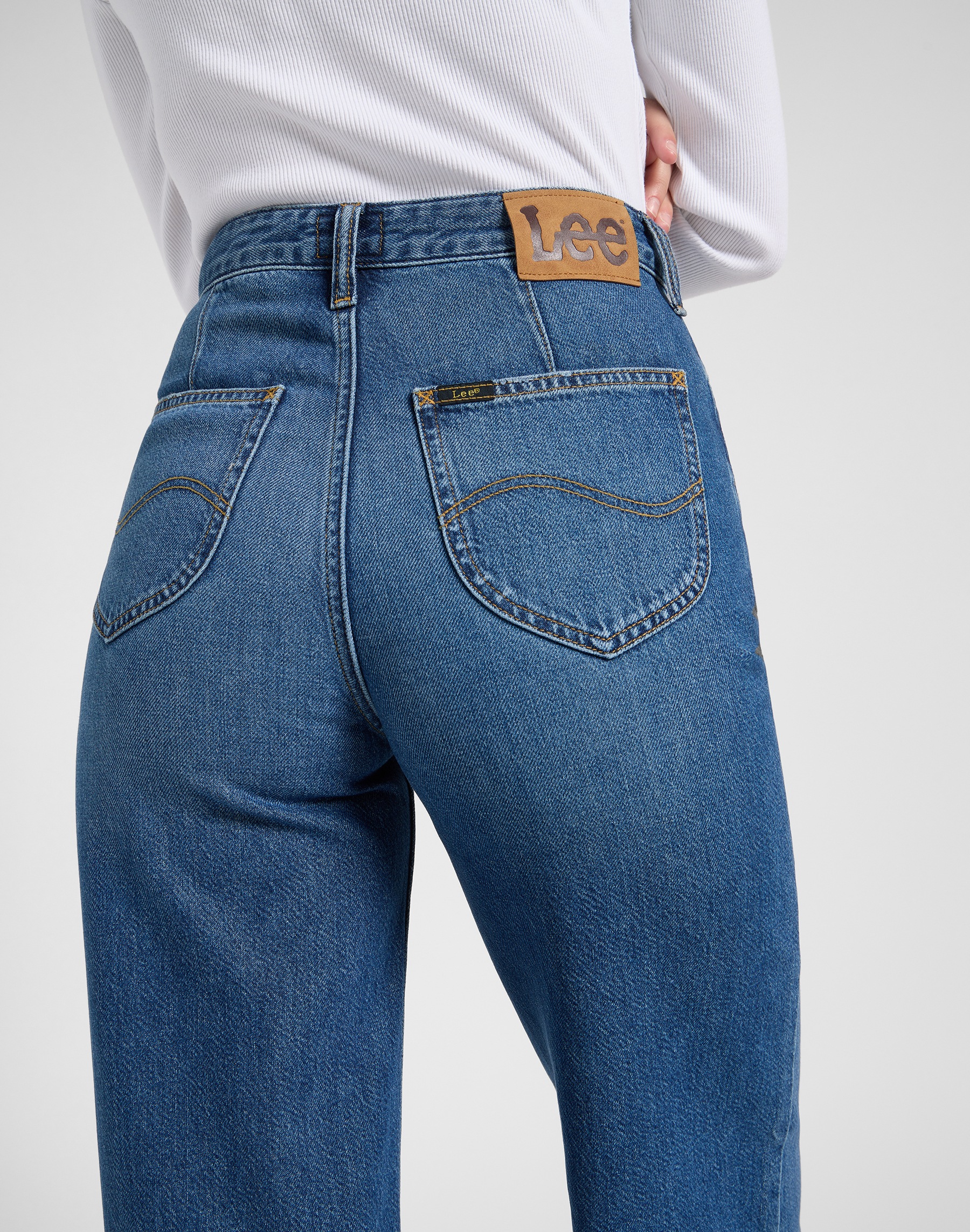 LEE Stella Jean Patte Évasée Bleu 30/L31 3
