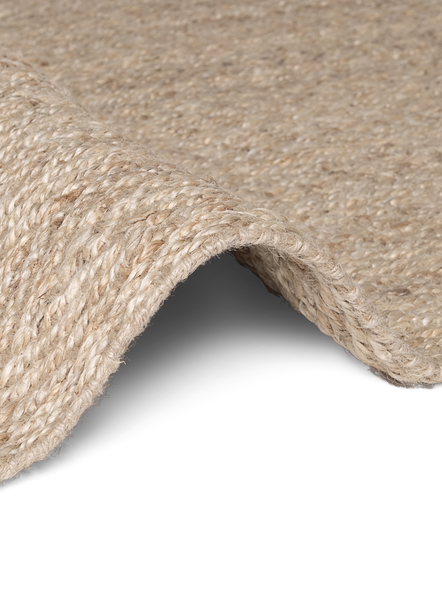 Villeroy & Boch Teppich »Mirabelle« rechteckig 10 mm Höhe Jute, Natur, Wohnzimmer, Esszimmer, Schlafzimmer, Fischgrätendesign
