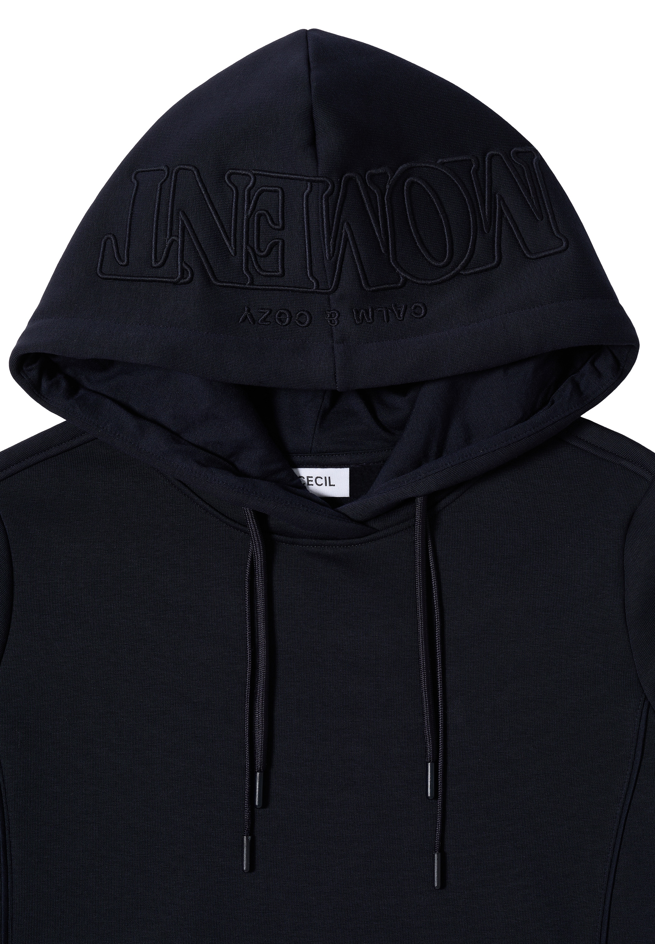 Cecil Sweatshirt , mit Kapuze mit Tunnelzugband
