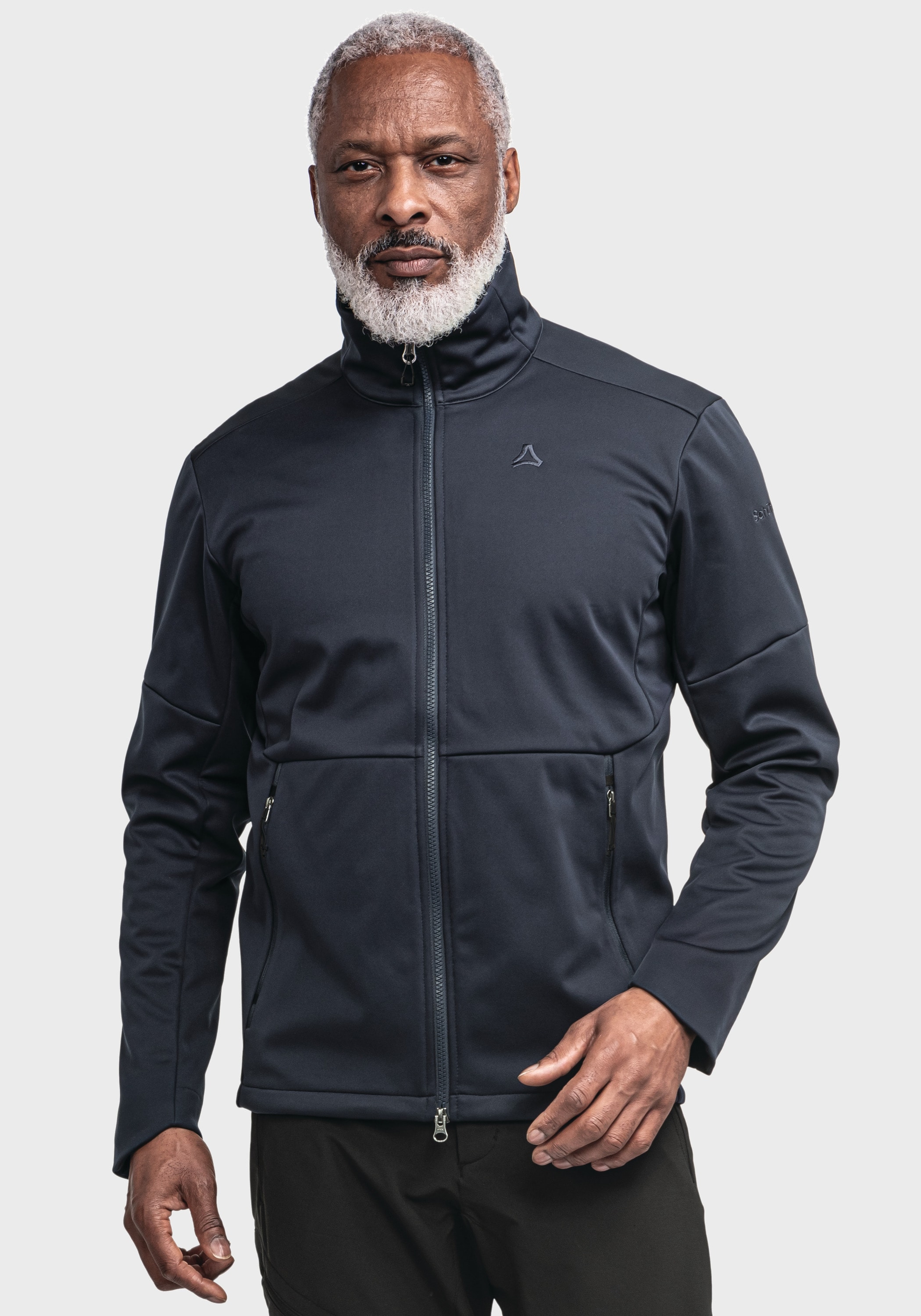 Schöffel Outdoorjacke »Hiking Softshell Jk Style Fracon MNS«, ohne Kapuze