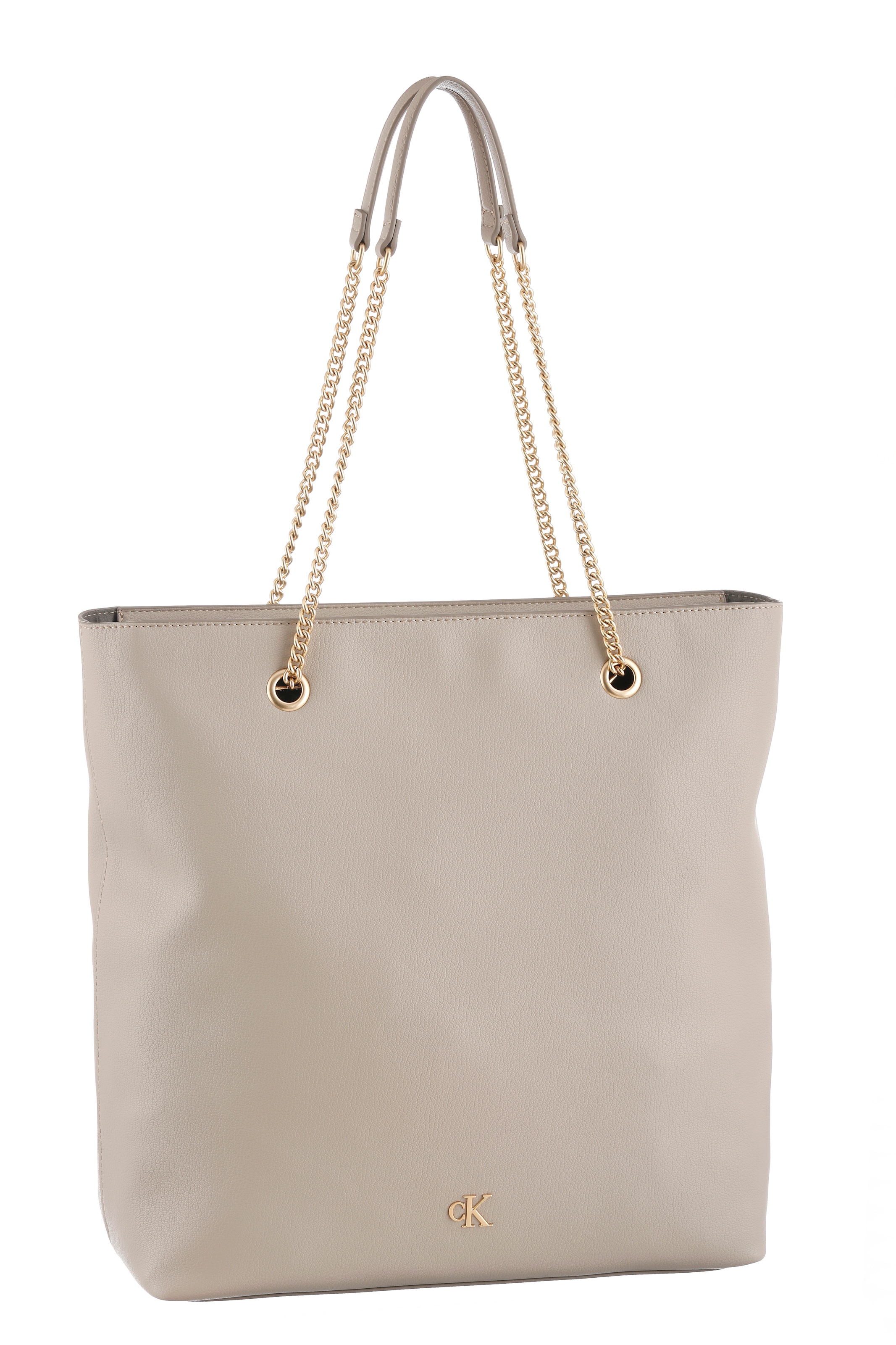 Calvin Klein Jeans Henkeltasche "MINIMAL MONOGRAM CHAIN TOTE" Shopper, groß günstig online kaufen