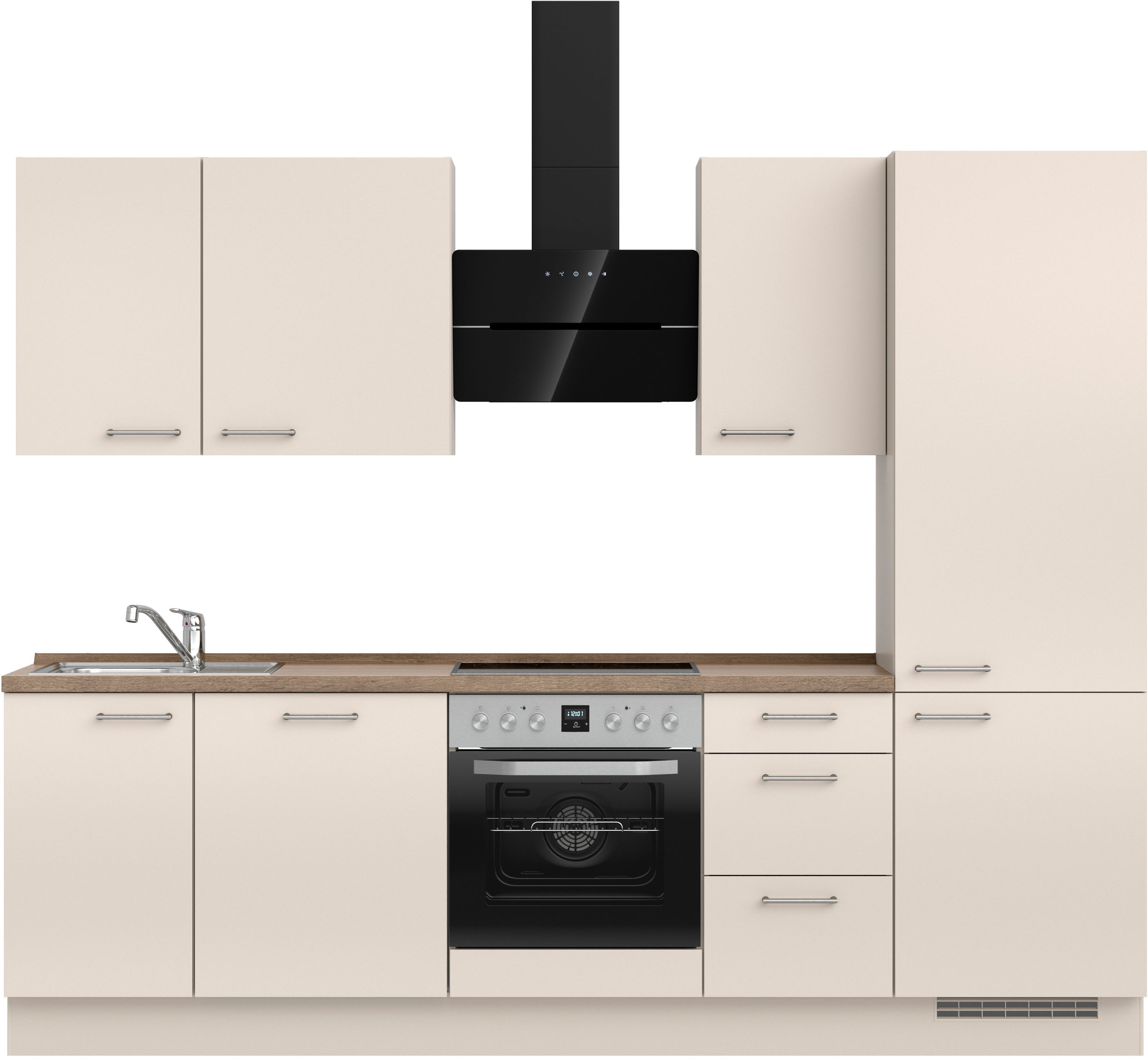 nobilia Küchenzeile ""Laser II", Ausrichtung wählbar, Breite 270 cm" vormon günstig online kaufen