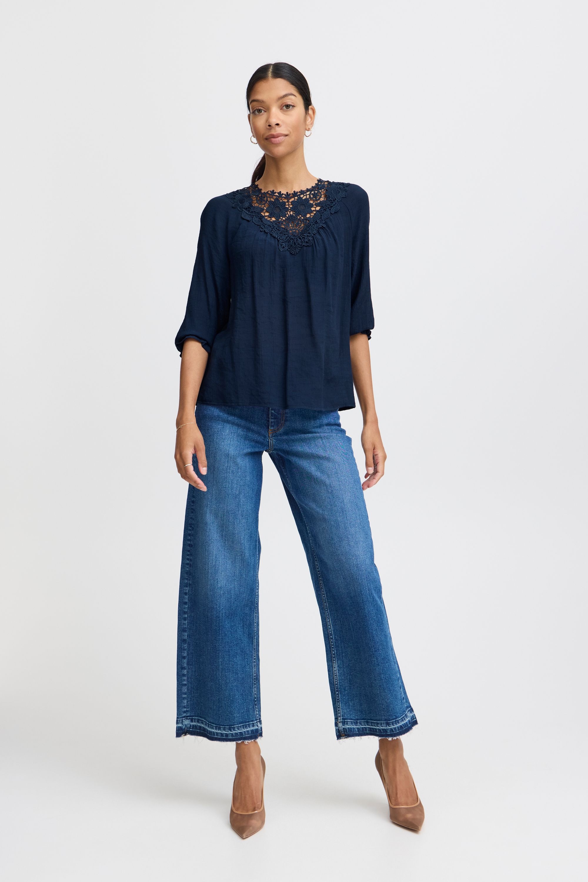 b.young Tunika »Kurzarmbluse BYIKELLY BLOUSE -«