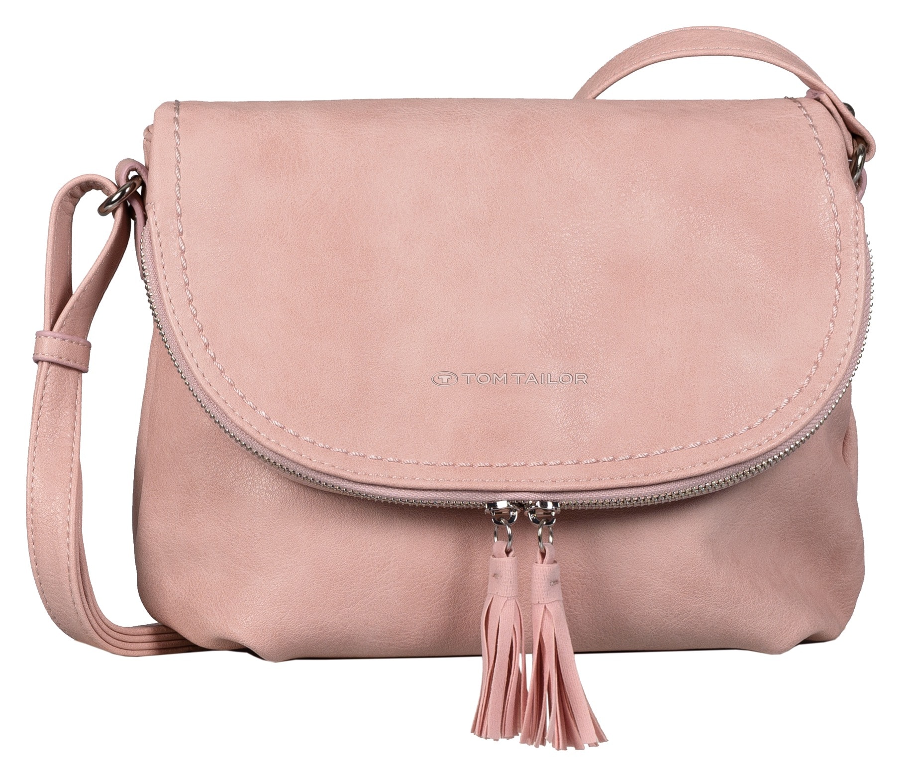 Umhängetasche »LARY«, Crossbody Bag mit modischen Quasten am Zipper