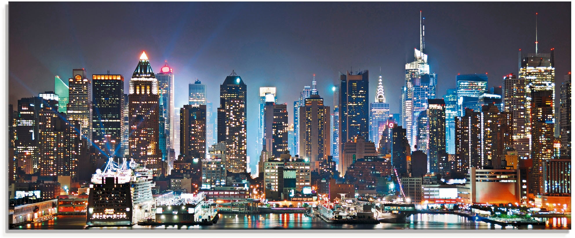 Artland Glasbild "New York City Times Square" Amerika 1 Stk. tlg. in versch günstig online kaufen
