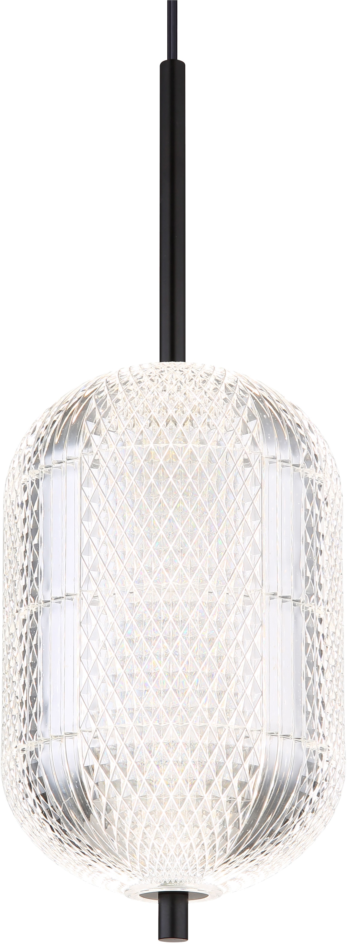 GLOBO LIGHTING LED Pendelleuchte »KURIUS«, Leuchtmittel LED-Modul | LED fest integriert, Hängelampe/Hängeleuchte/Wohnzimmer/Esstisch/elegant