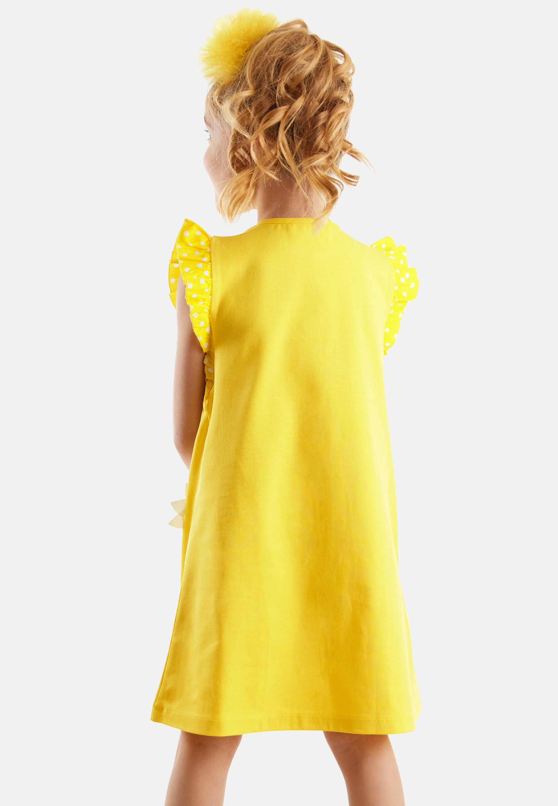 Denokids Sommerkleid »Daisy Garden«, (1 tlg.), mit 3D-Gänseblümchen-Applikationen