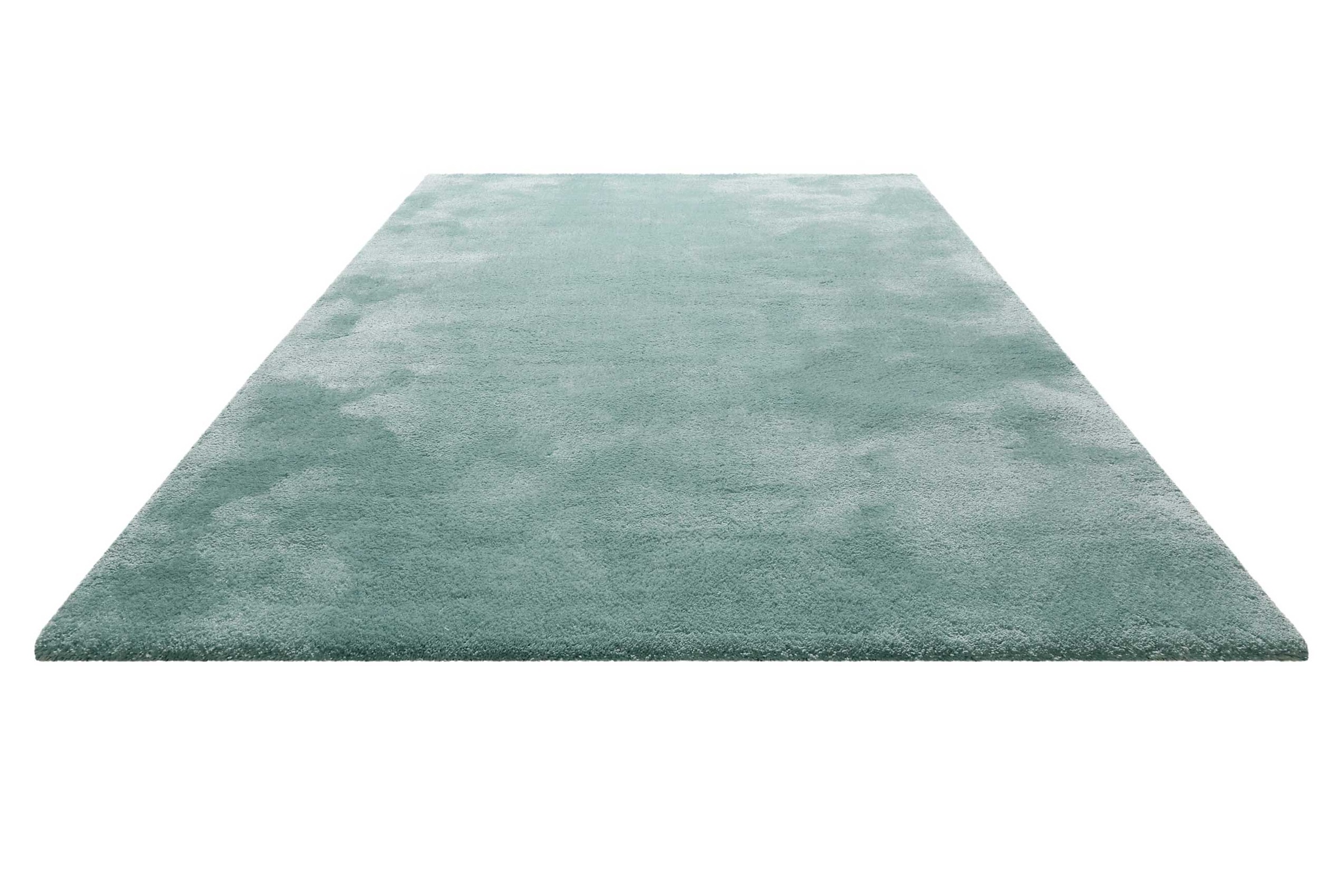 Homie Living Teppich »Pisa« rund 25 mm Höhe Hochflor, Microfaser, uni, weich, Shaggy, Wohnzimmer, Schlafzimmer