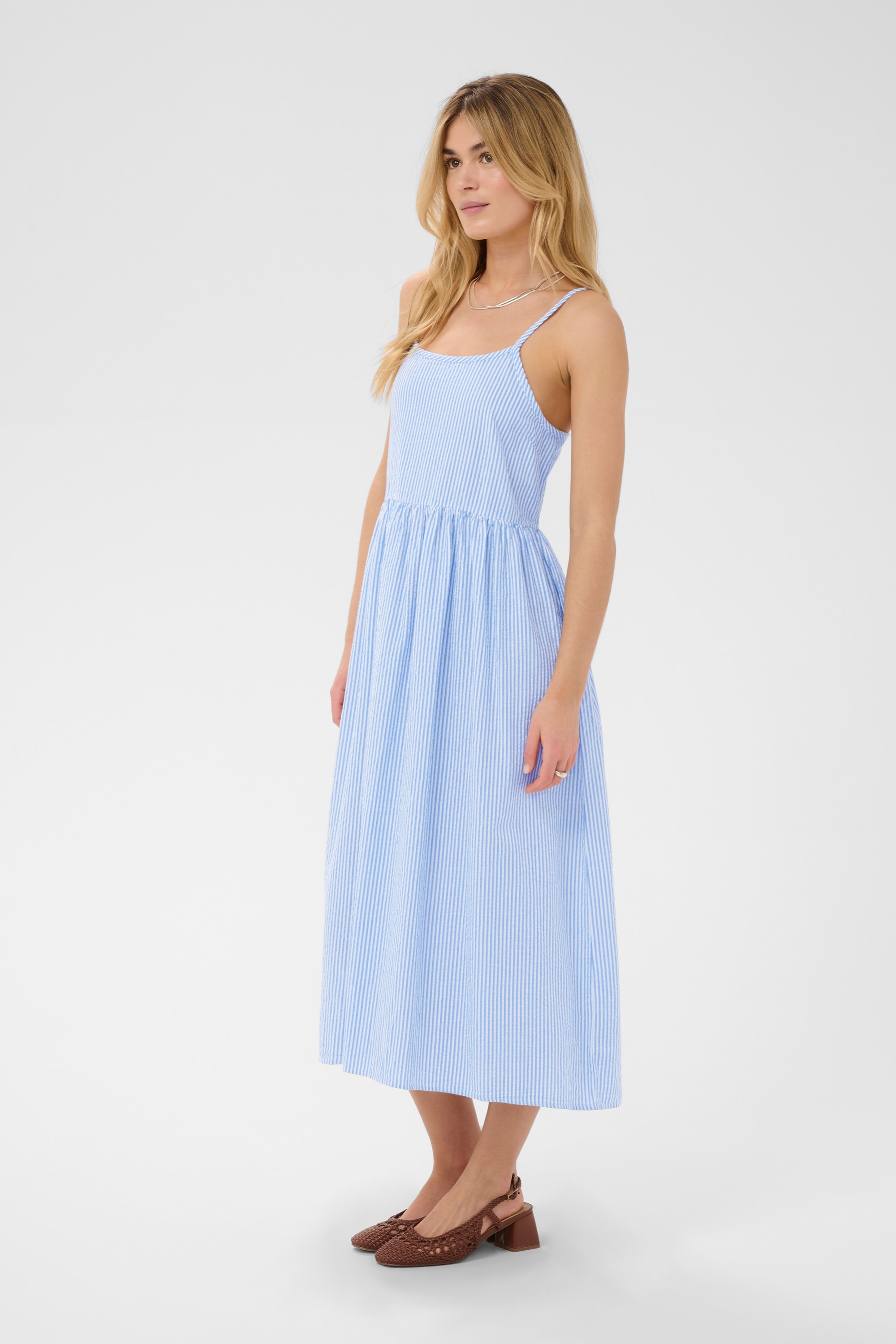 Saint Tropez Midikleid »Damen Kleid ElmikoSZ«