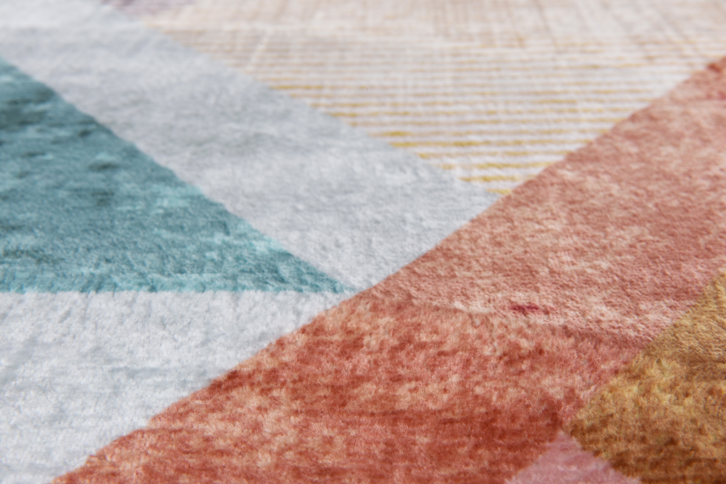 Gino Falcone Teppich »Rachele GF-088«, rechteckig, 6 mm Höhe, Kurzflor, modernes Design, ideal im Wohnzimmer & Schlafzimmer