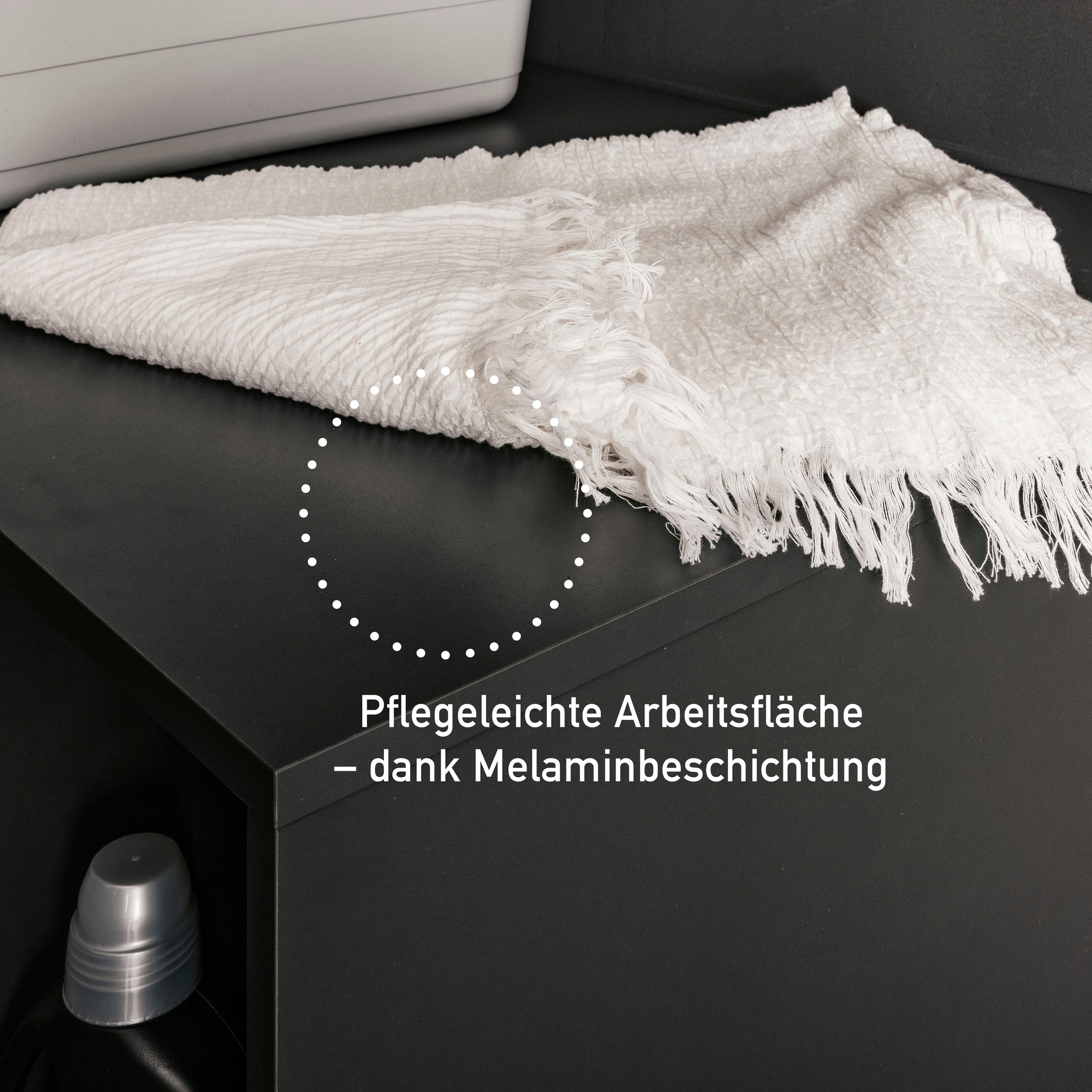 Inter Link Mehrzweckschrank-Set »Norela, Waschmaschinenumbauschrank, Geräteschrank mit Wäscheschrank« 8 Stk. tlg.