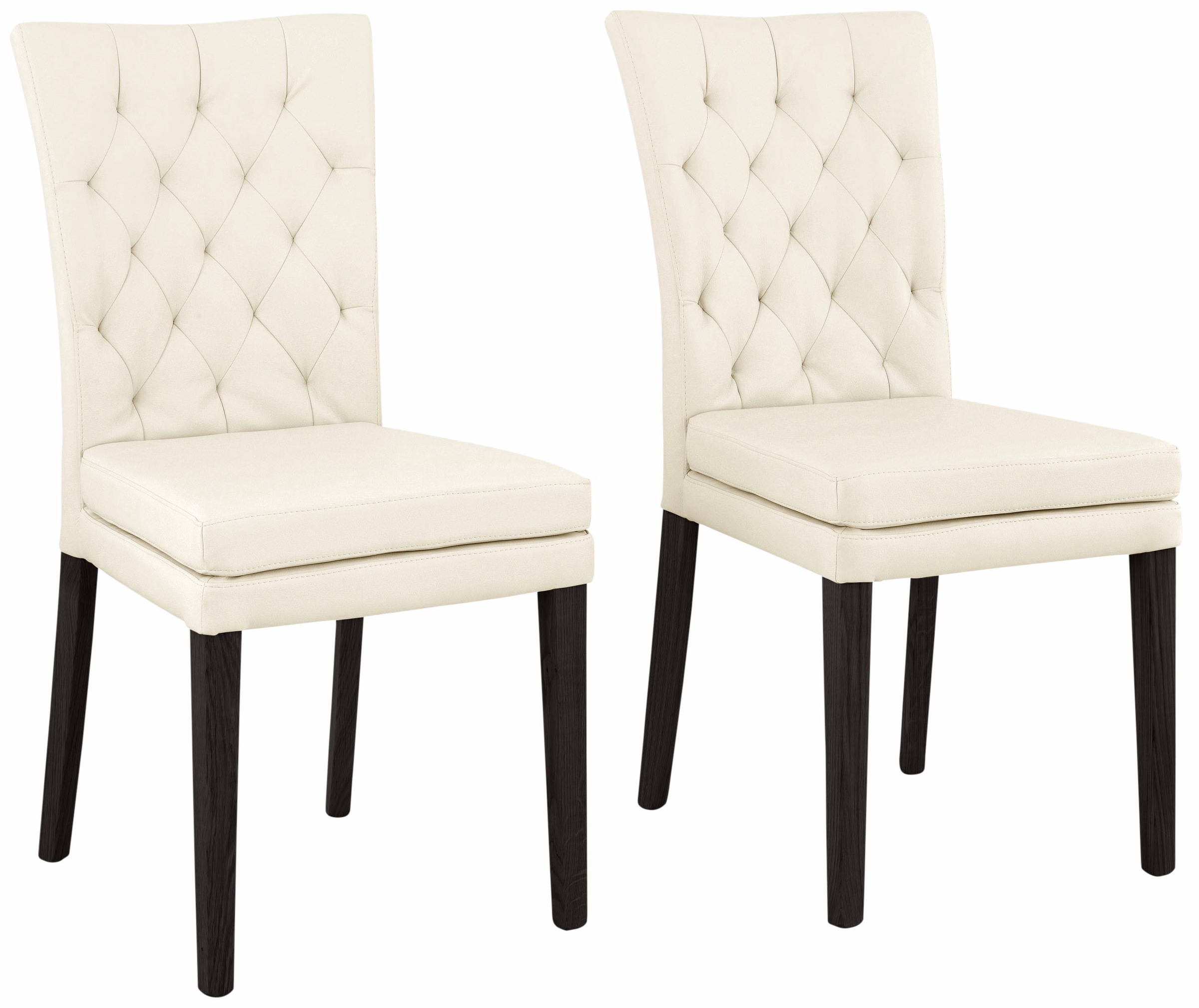 Home affaire 4-Fußstuhl "Colorado" (Set) 6 Stk.Beine aus Buche, wengefarben günstig online kaufen