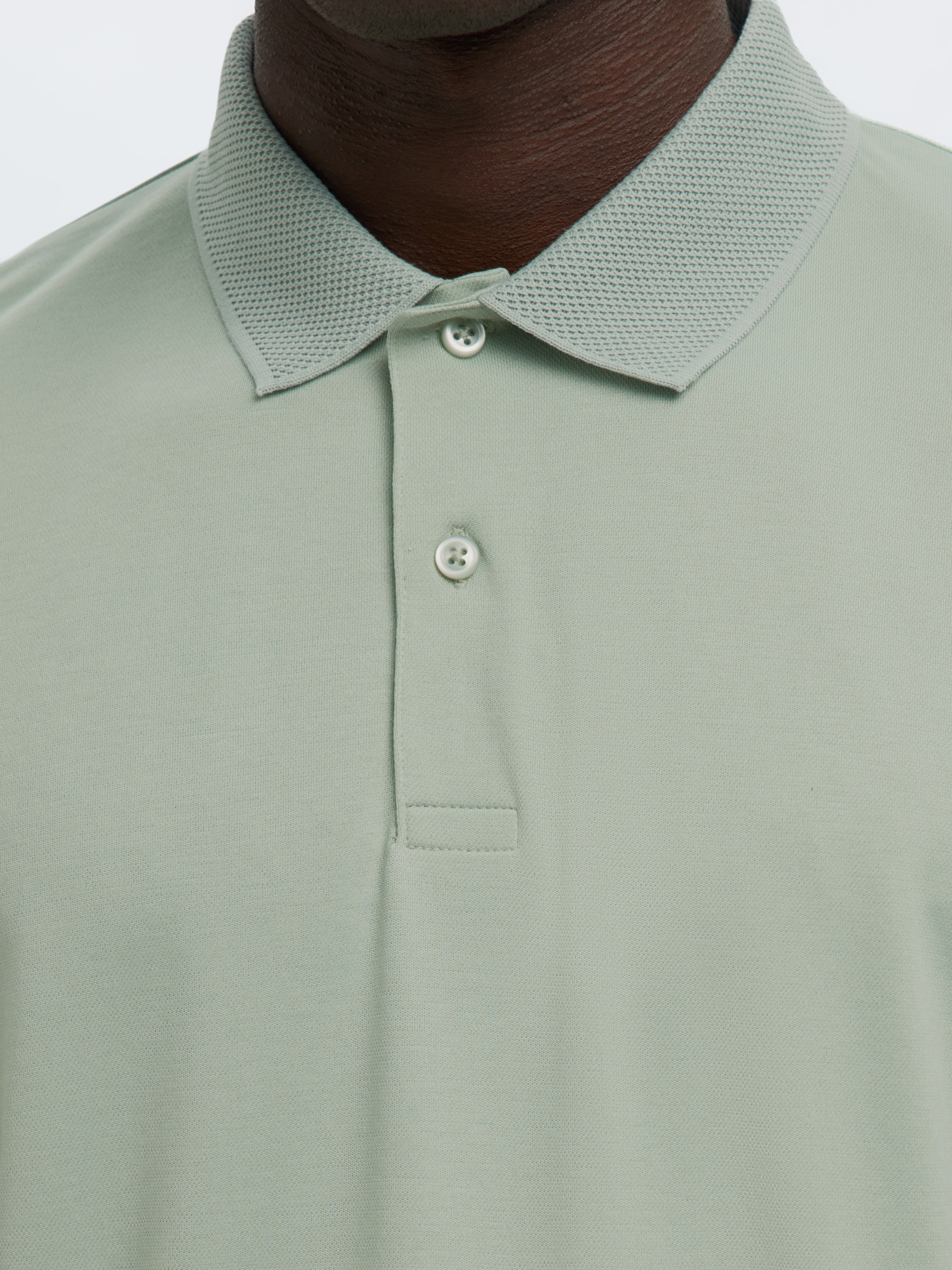 SELECTED Poloshirt »SLHFAVE BUTTON SS POLO NOOS« Baumwollmischung, regular fit