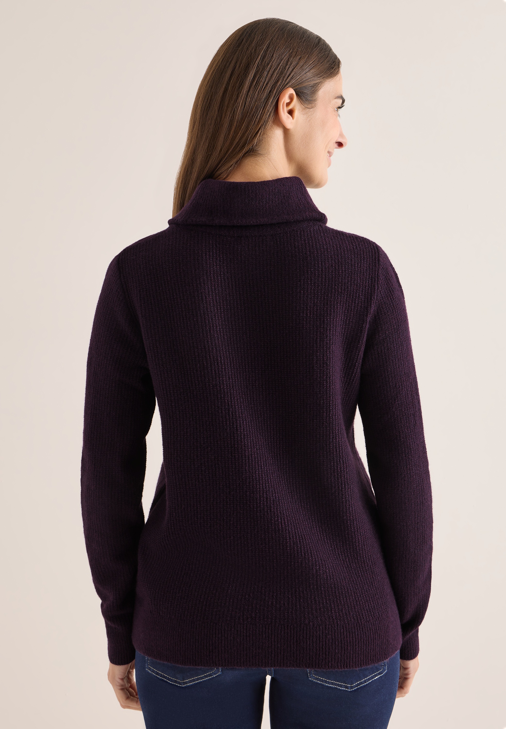 Cecil Strickpullover mit großem Kragen