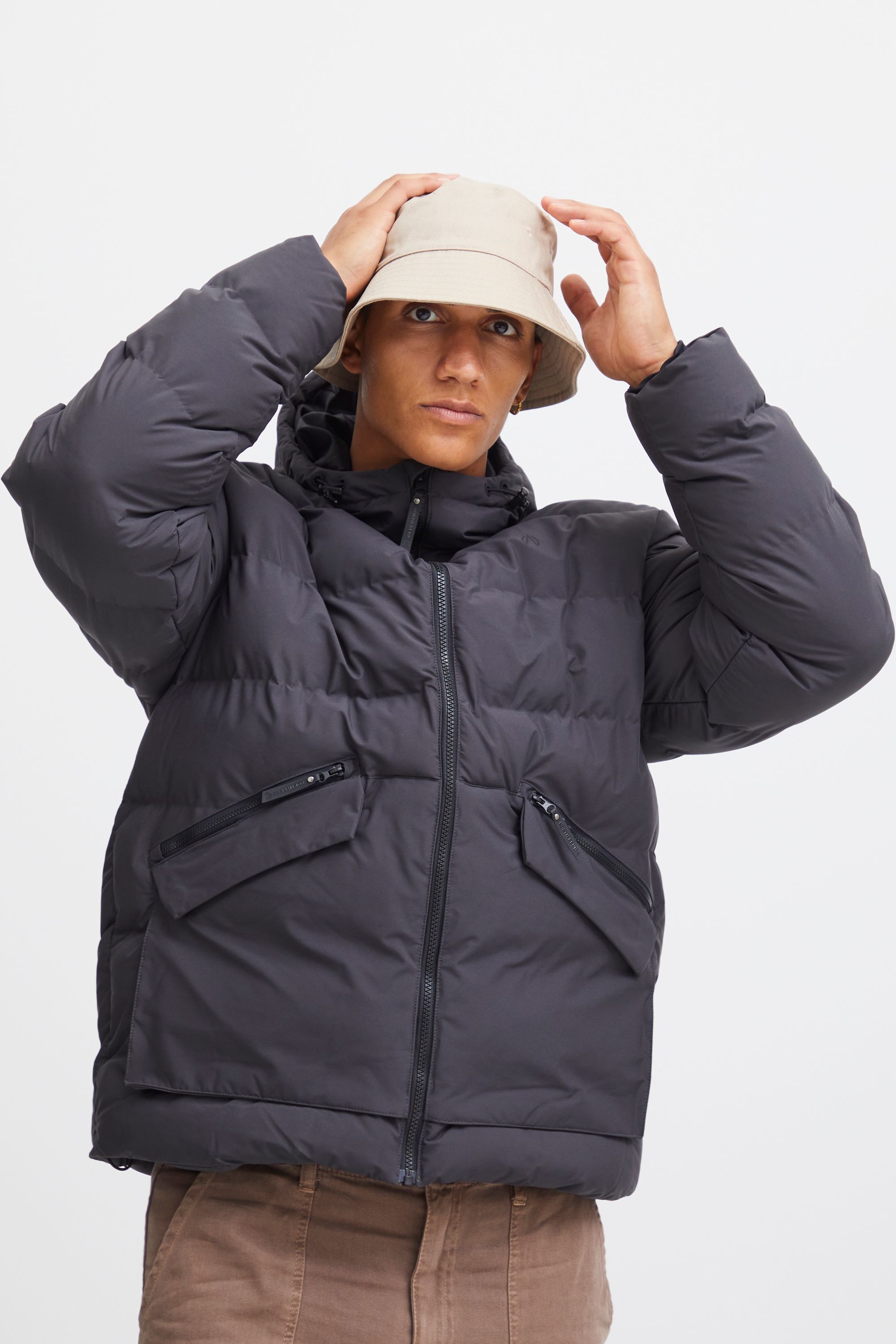 North Bend Steppjacke »Steppjacke NBPeter«, mit Kapuze