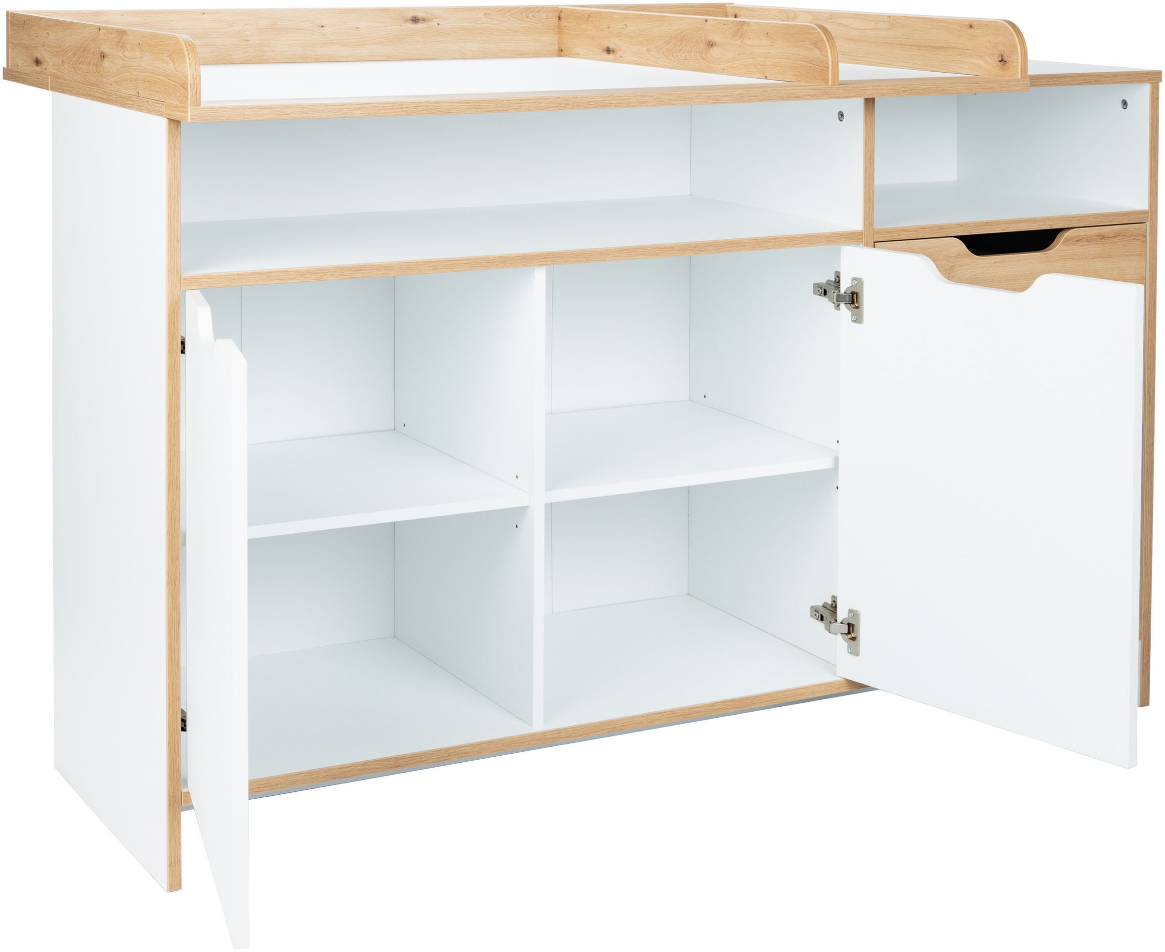 arthur berndt Wickelkommode »Wickelkommode »Maxim« mit abnehmbarem Wickelaufsatz«, bis 15 kg, 150 cm