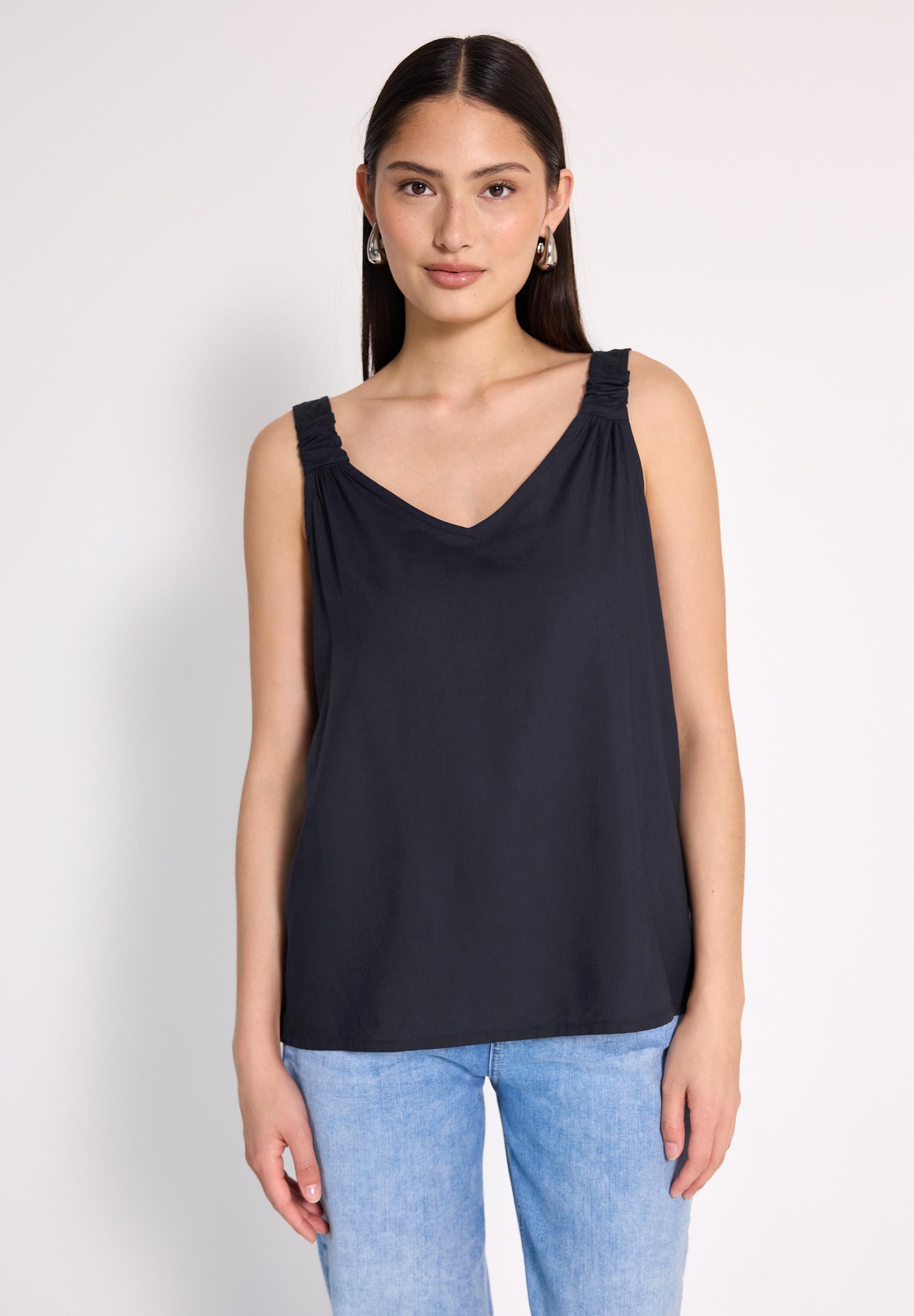 STREET ONE STUDIO Blusentop, aus softer Viskose günstig online kaufen