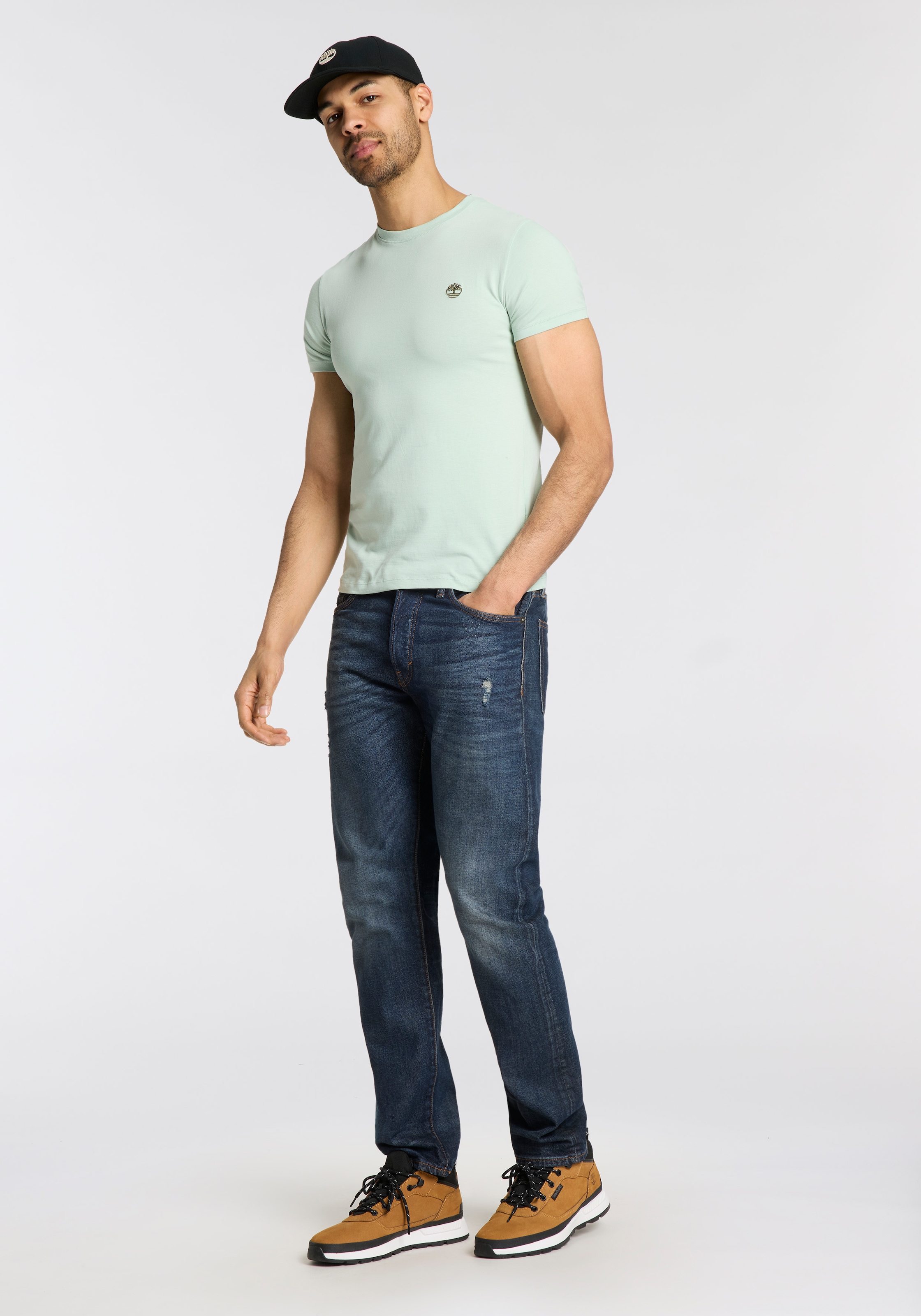 Timberland T-Shirt »DUNSTAN RIVER Short Sleeve Tee«, (1 tlg.)
