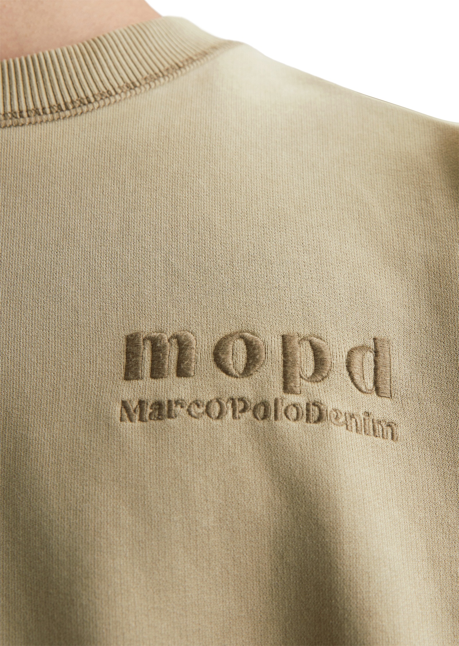 Marc O'Polo DENIM Sweatshirt »aus reiner Bio-Baumwolle«