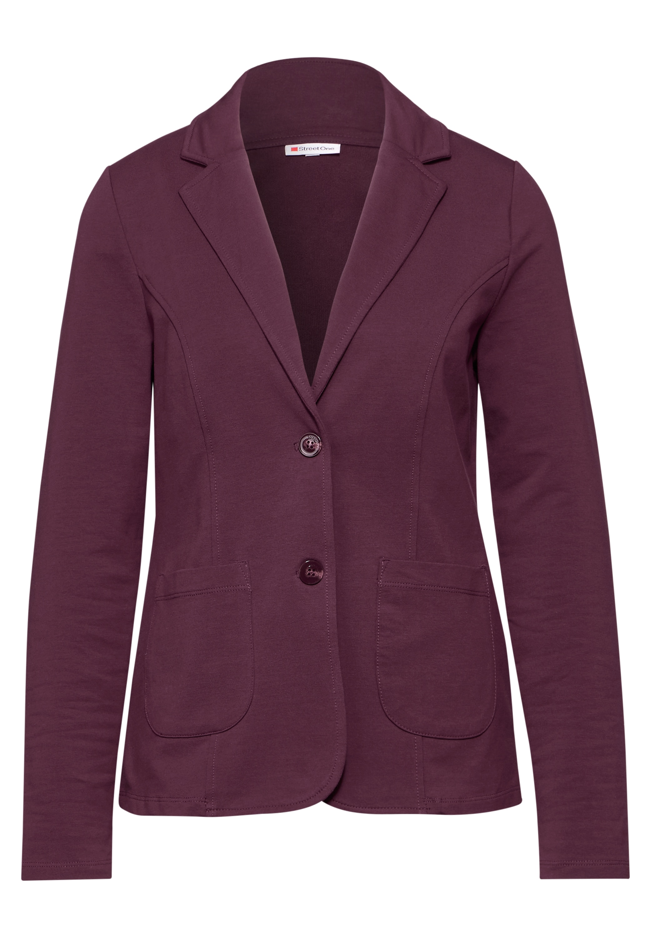 STREET ONE Sweatblazer, mit aufgenähten Taschen