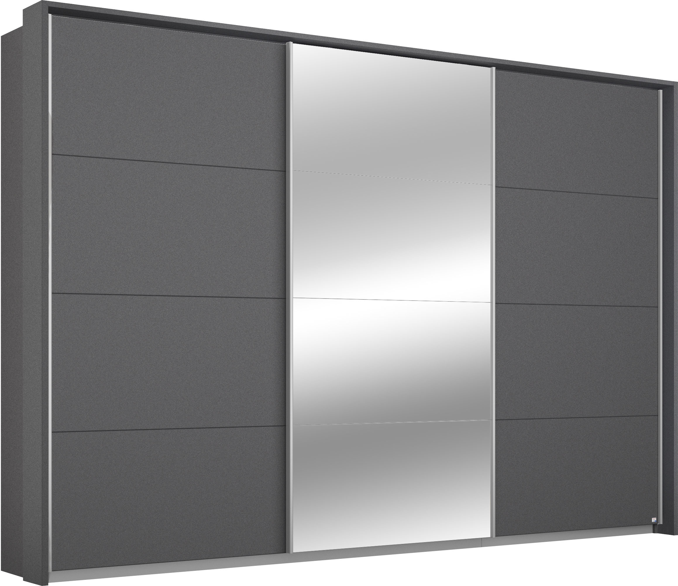 OTTO home Kleiderschrank "Mehrzweckschrank Aktenschrank Möbel Mietswohnung Schlafzimmer CORTONA" erhältlich in Breite 211/278/323/368 cm, Höhe: 214/233 cm, inkl. Passepartout und Zubehör, optionale Beleuchtung MADE IN GERMANY