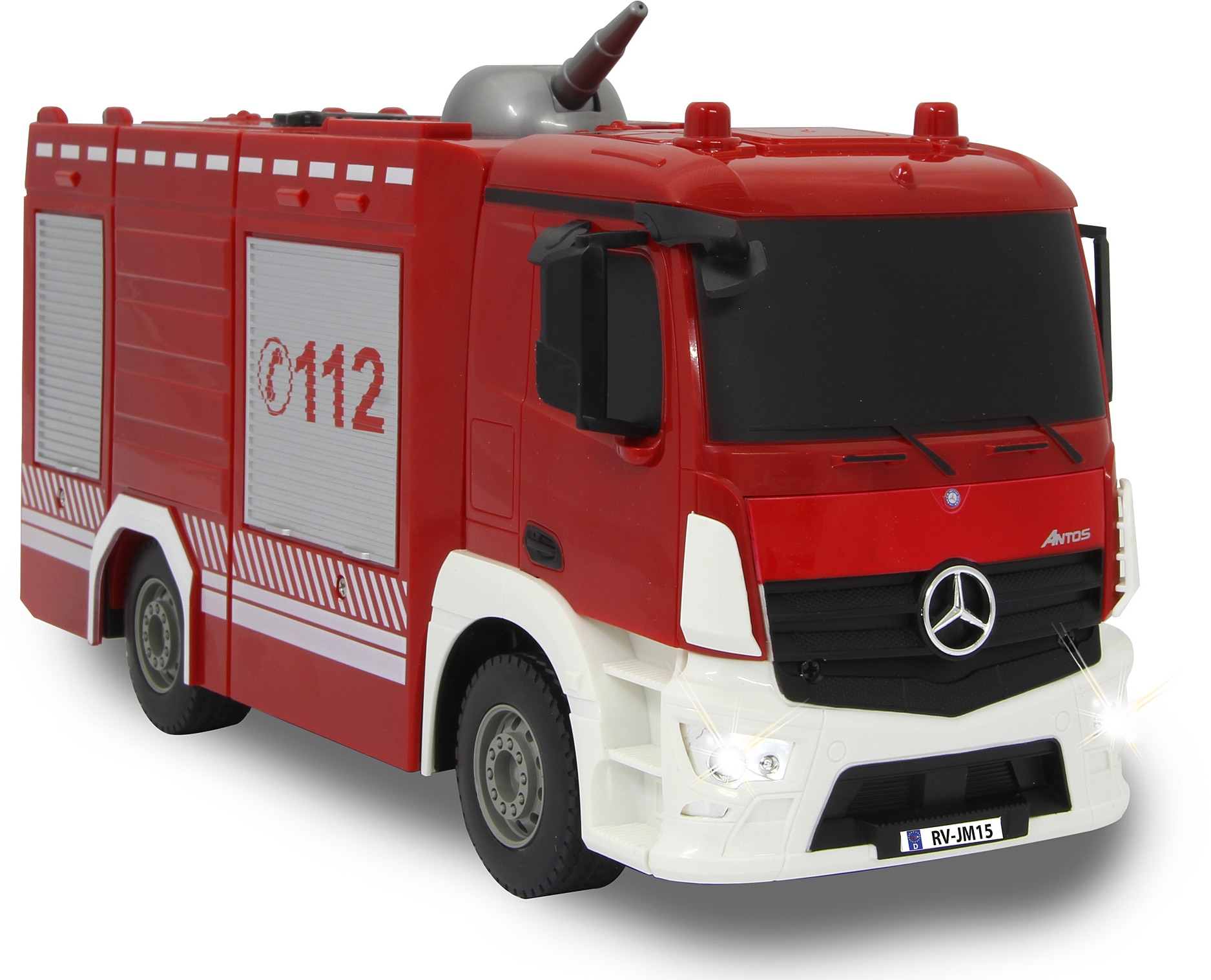 Jamara RC-LKW »Feuerwehr TLF Mercedes-Benz Antos 1:26 - 2,4 GHz«, mit Spritzfunktion