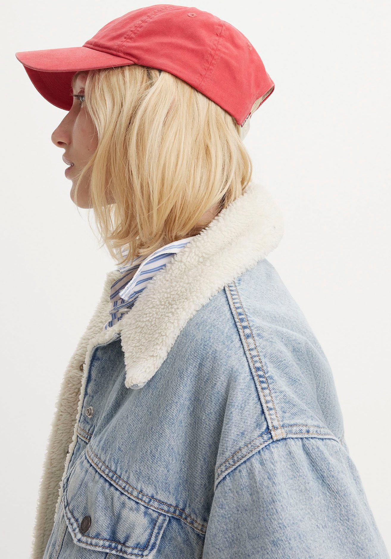 Levi's® Jeansjacke »SHERPA TRUCKER«, mit Teddyplüsch