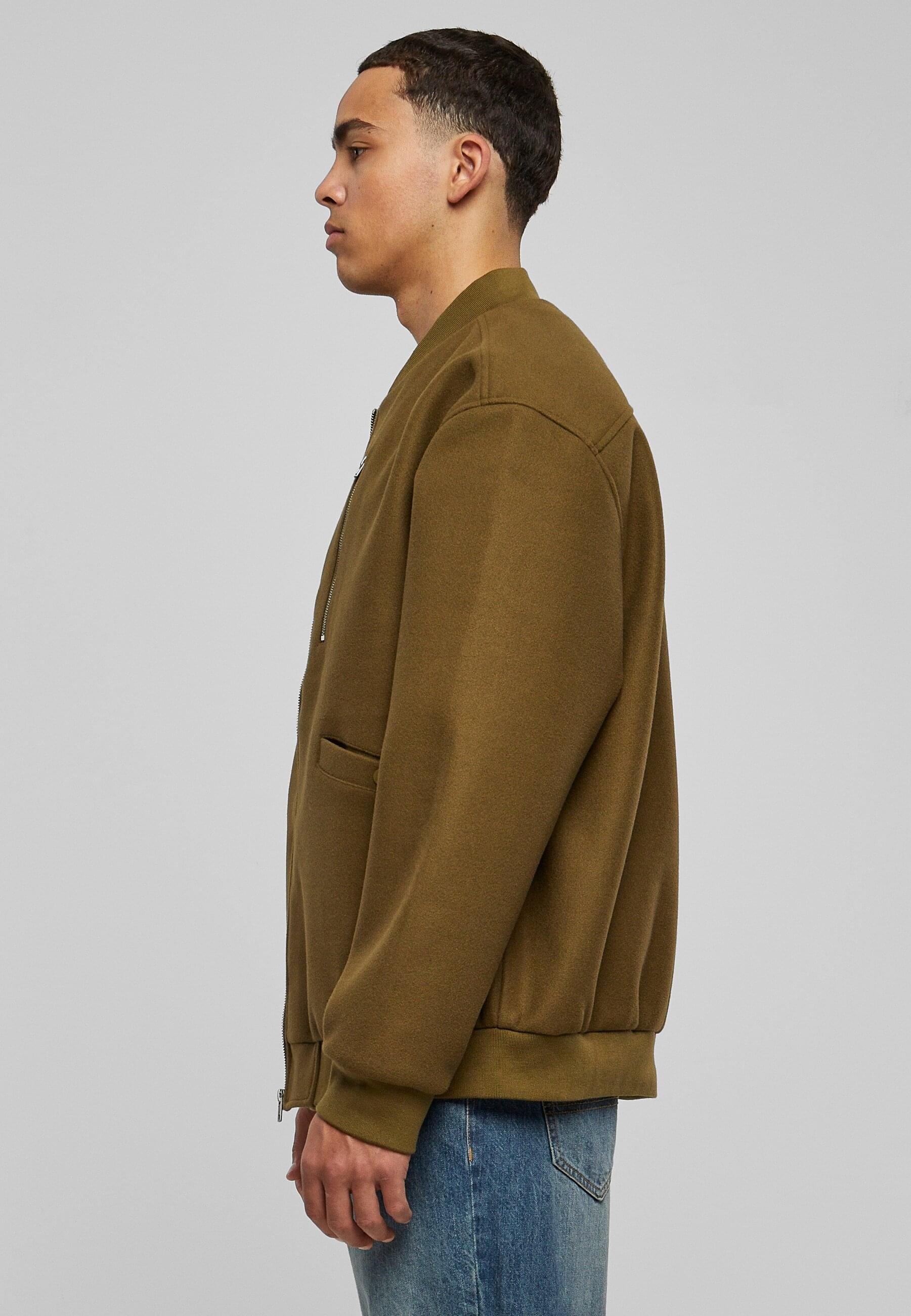 URBAN CLASSICS Bomberjacke »Urban Classics Herren Bomber Blouson«, (1 St.), ohne Kapuze
