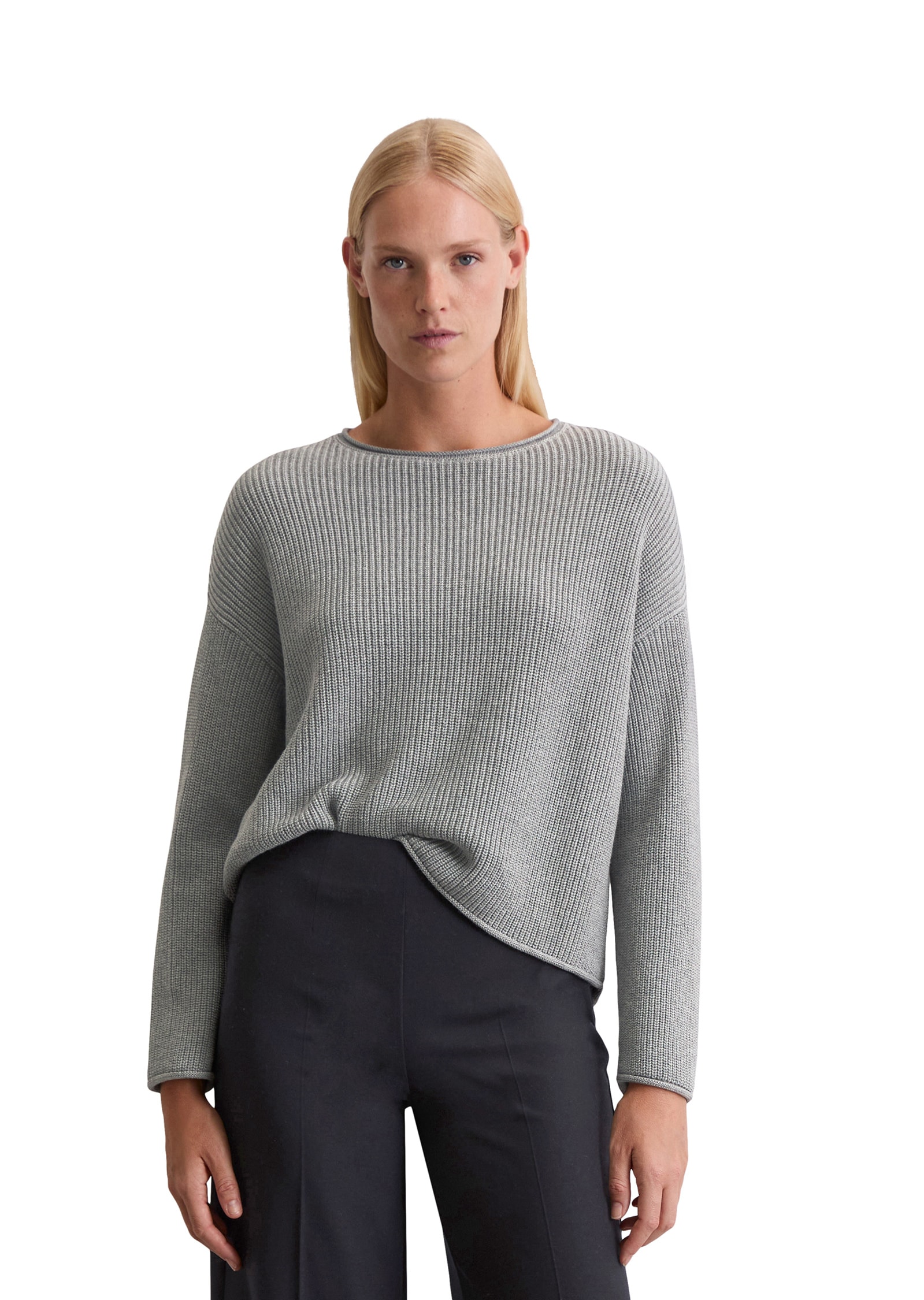 Marc OPolo Strickpullover "aus Heavy-Weight-Organic-Cotton" günstig online kaufen