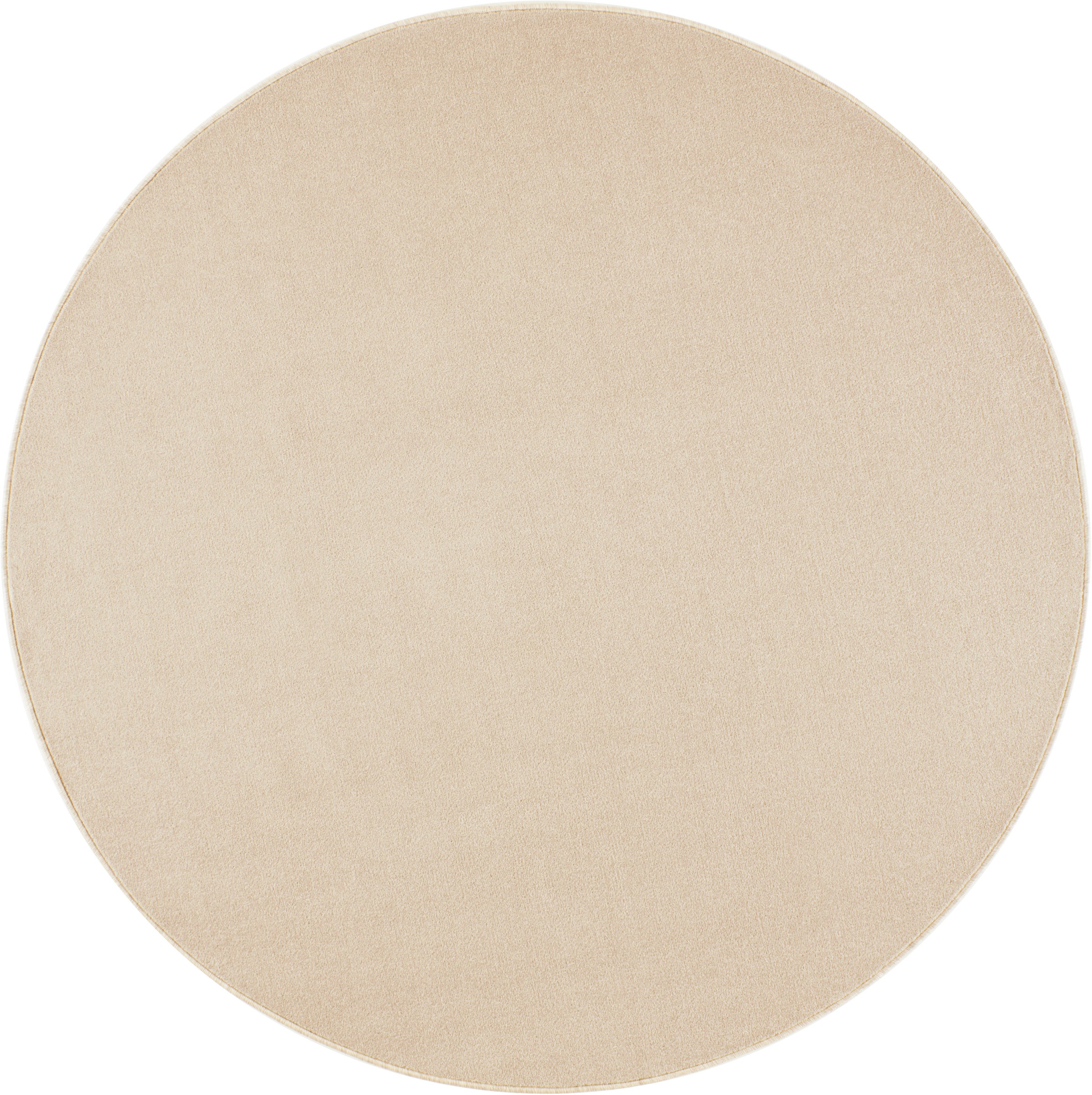 HANSE Home Teppich "Shashi" rund 8,5 mm Höhe Kurzflor, Unifarben, Teppich, günstig online kaufen