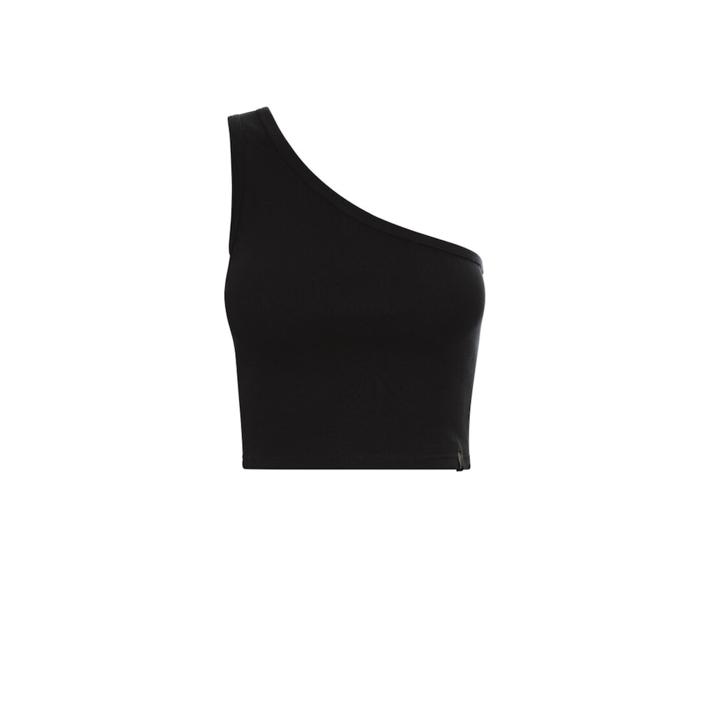 Trigema T-Shirt »TRIGEMA Modisches One-Shoulder-Top«, (1 tlg.)