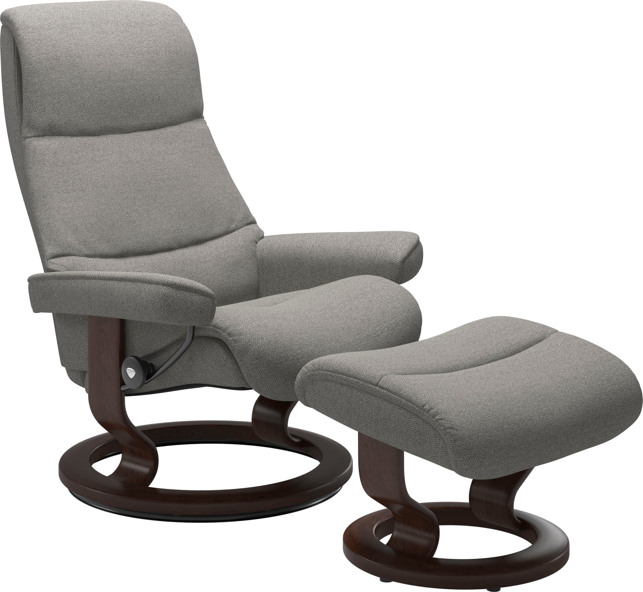 Stressless Fußhocker "View", mit Classic Base,Gestell Braun