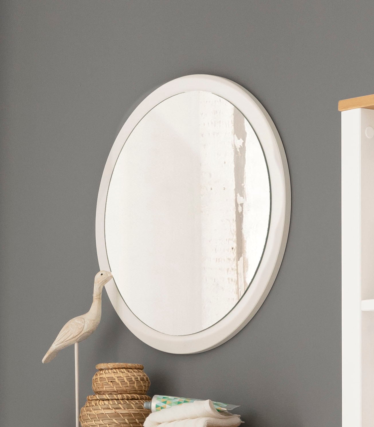 Home affaire Badspiegel »Ayanna«, Spiegel, 50 cm Durchmesser