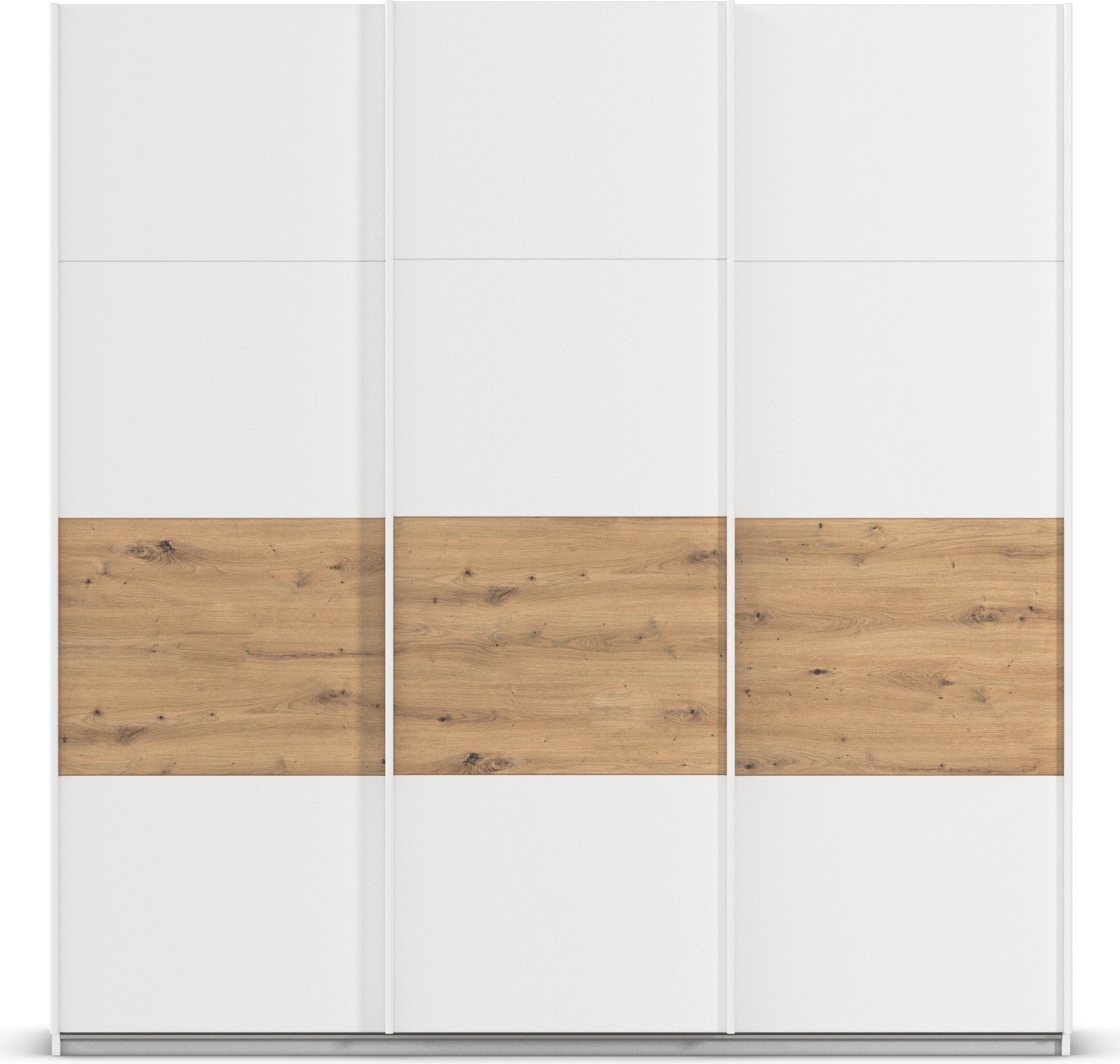 rauch Schwebetürenschrank »Schwebetürenschrank Kleiderschrank Schrank Garderobe CORTONA«, inkl. Inneneinteilung, 2 Stoffboxen und zusätzlichen Einlegeböden