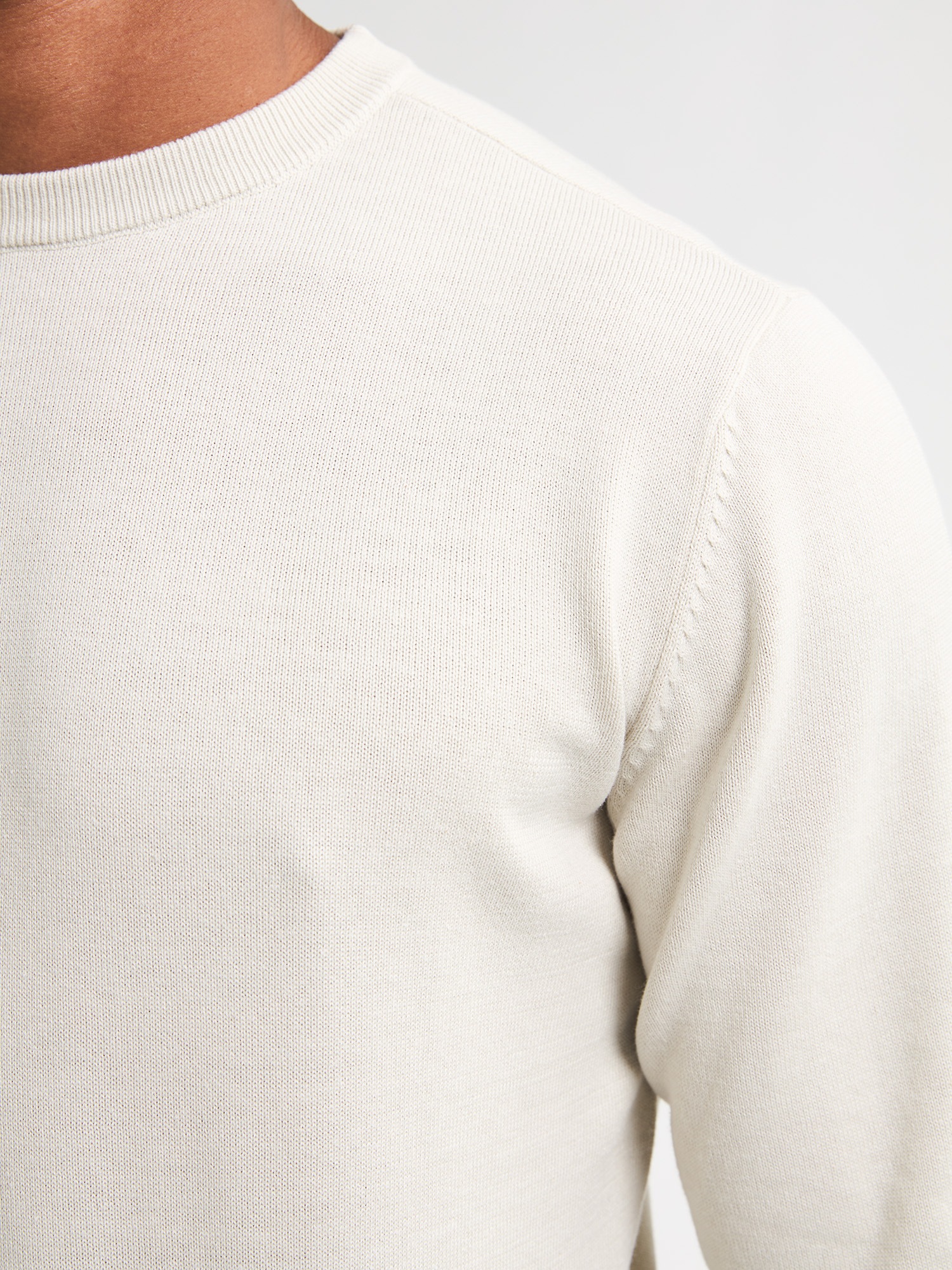 Thumbnail - Petrol Industries Rundhalspullover Materialmix mit Baumwollanteil