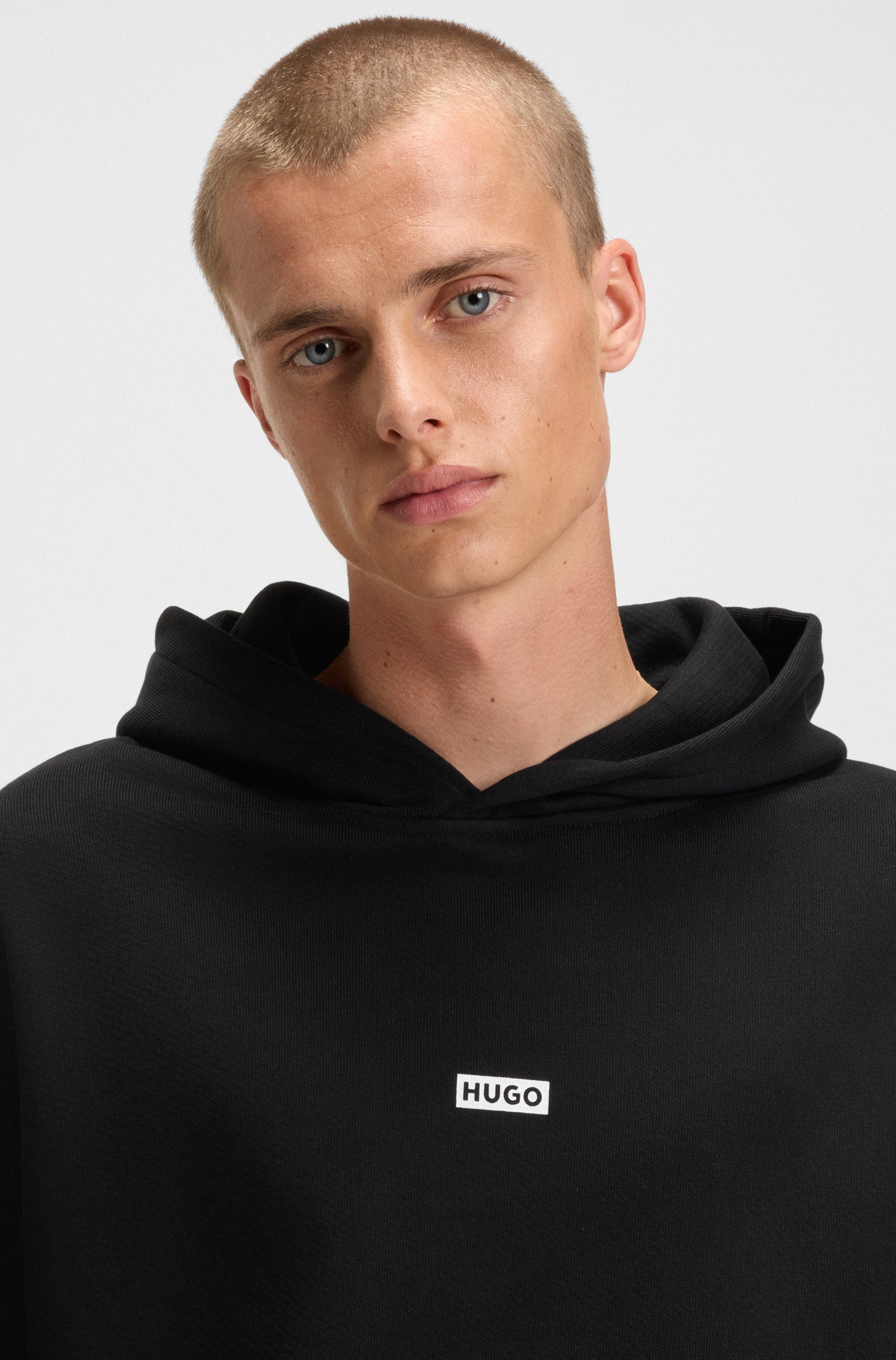 HUGO Blue Hoodie »Nazardo«