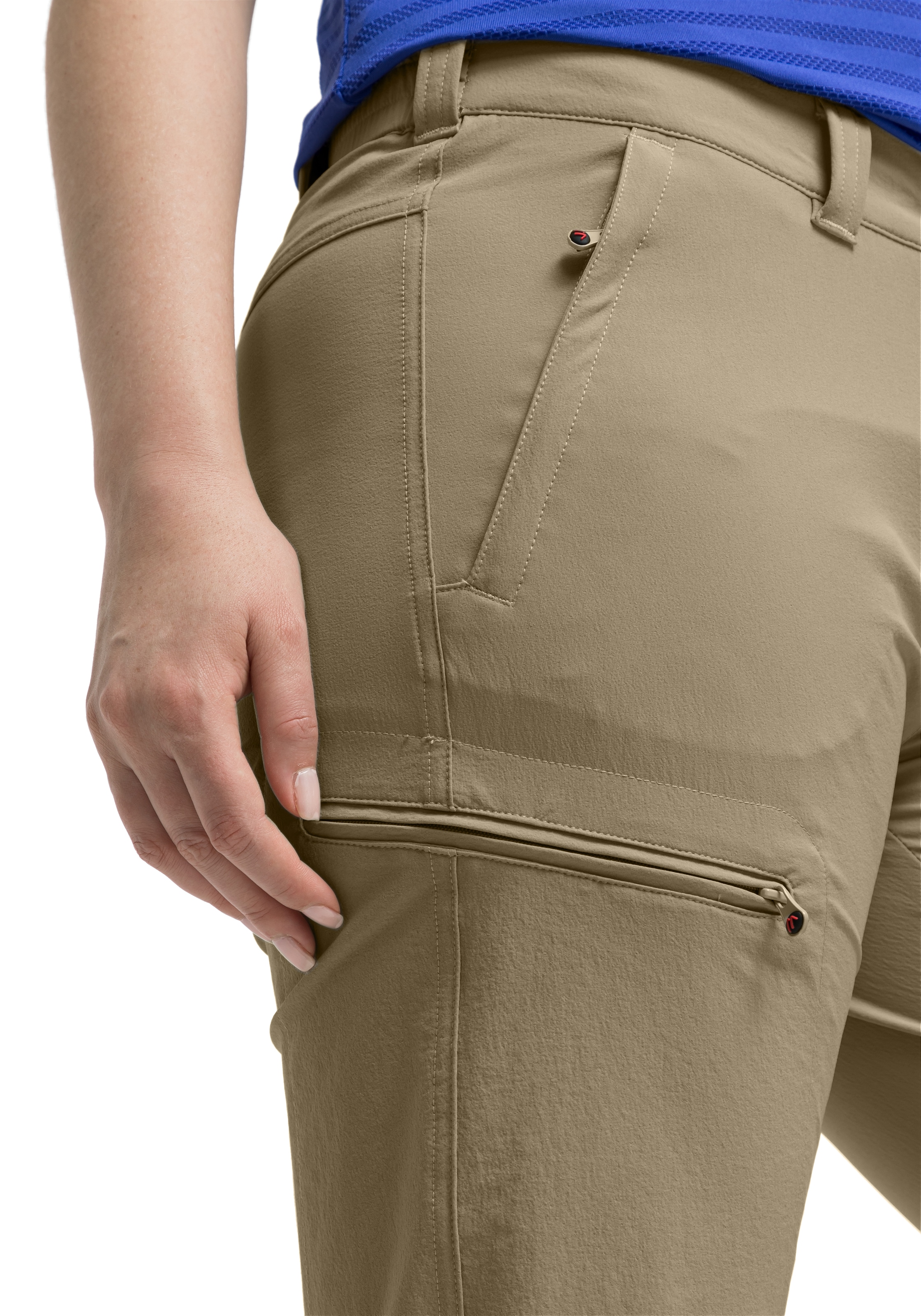 Maier Sports Funktionshose »Arolla«, Damen Wanderhose, zipp-off Outdoor-Hose, 3 Taschen, Regular Fit