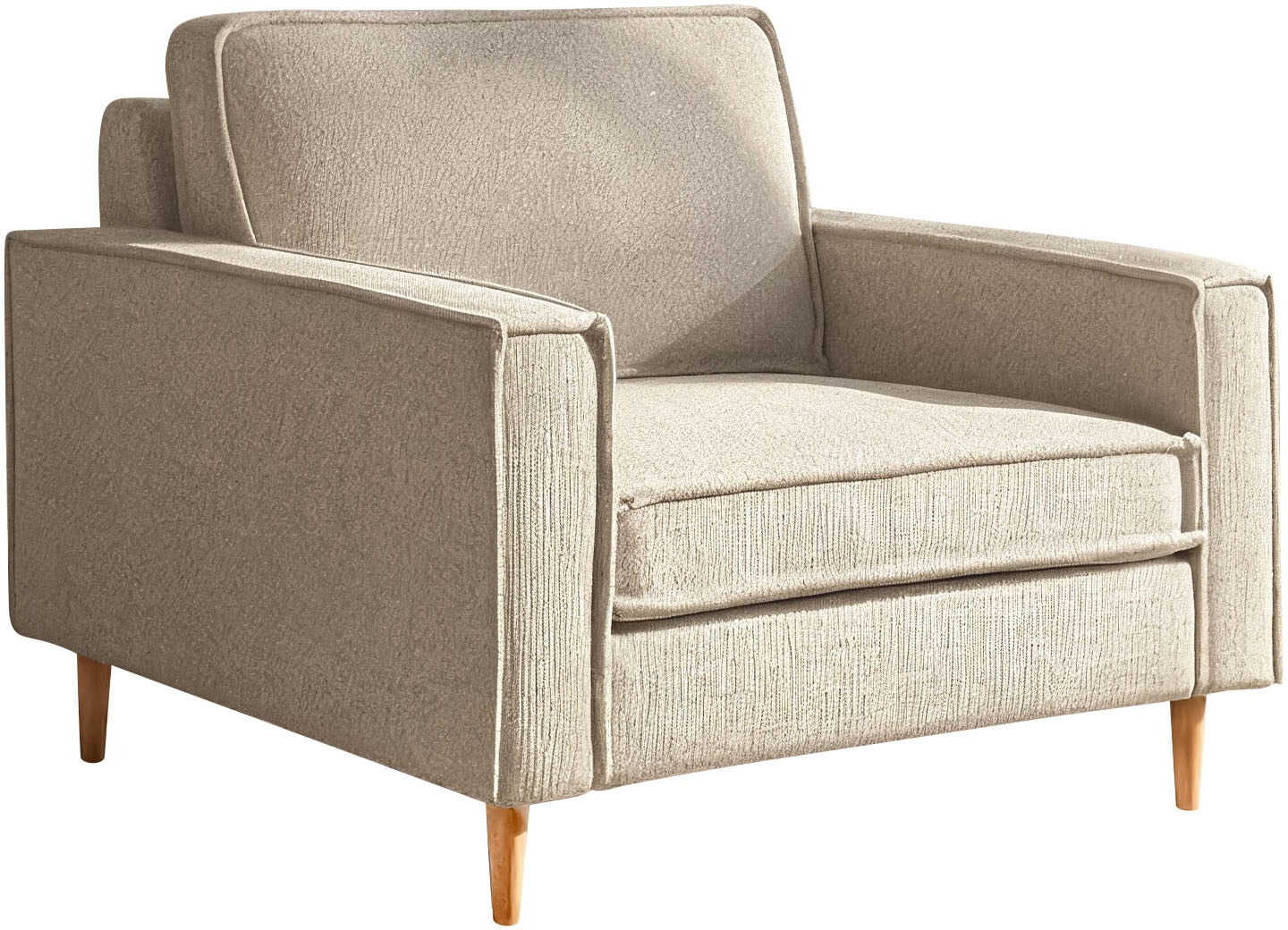 Home affaire Loveseat "Pinto Skandi 105 cm, Chenille, Struktur" günstig online kaufen