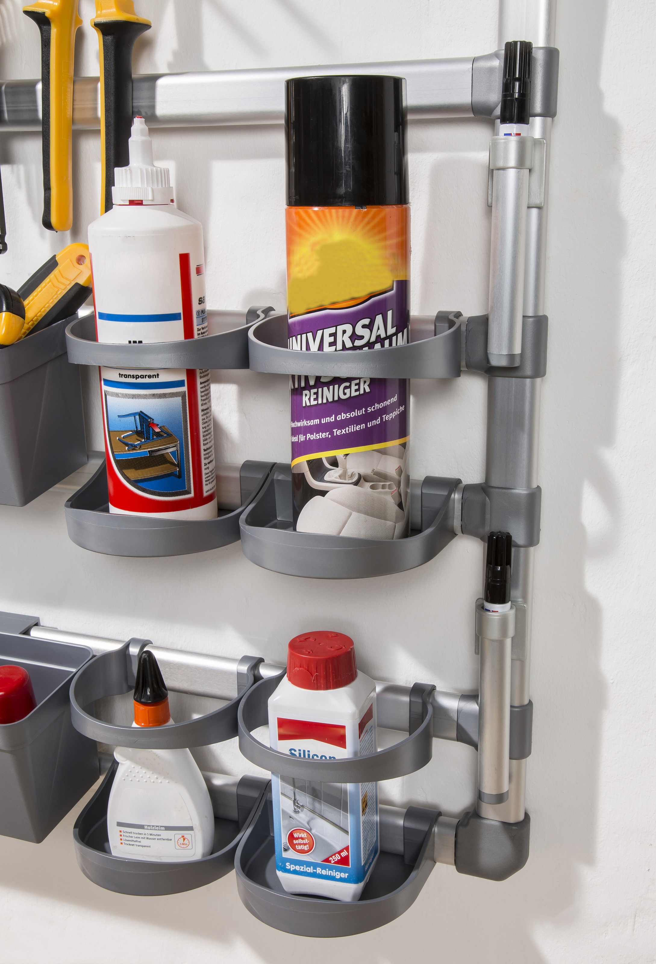 Ruco Ablageregal Aluminium/Kunststoff, ideal für Werkstatt, Garage oder Hob günstig online kaufen