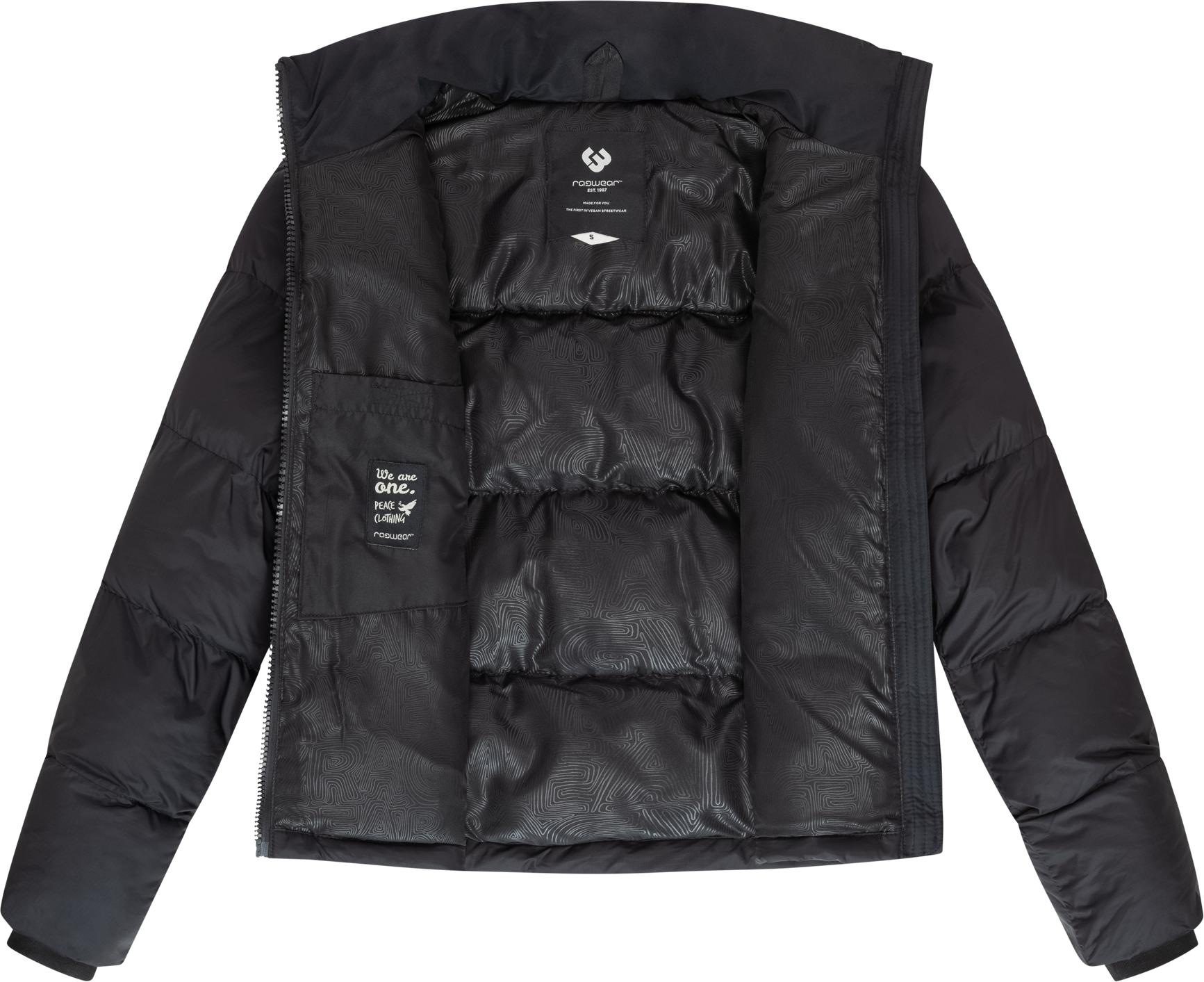 Ragwear Steppjacke »Serah«, ohne Kapuze, stylische Damen Winterjacke im Colourblocking-Design