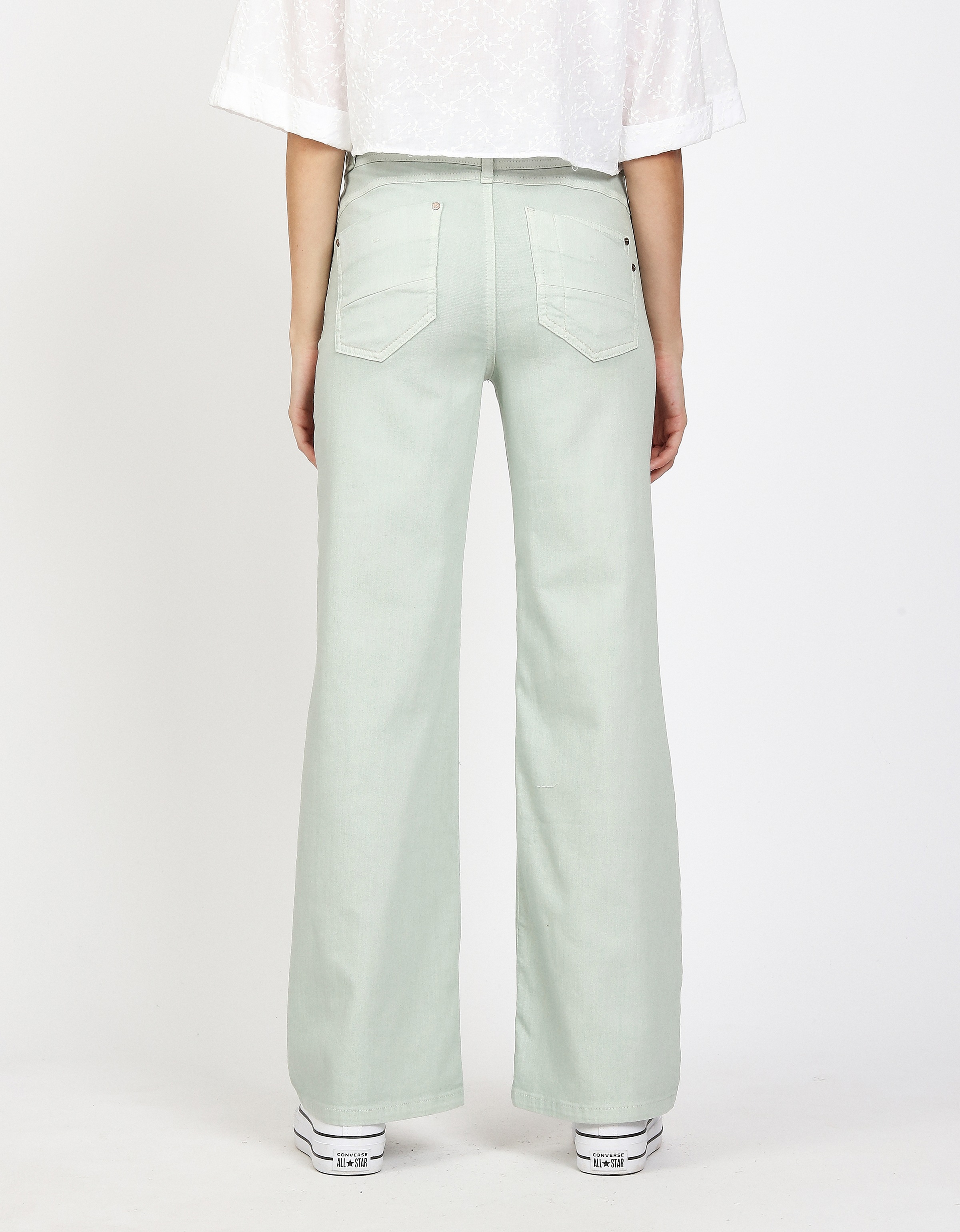 GANG Weite Jeans "94AMELIE WIDE" mit geradem Beinverlauf, weicher Denim günstig online kaufen