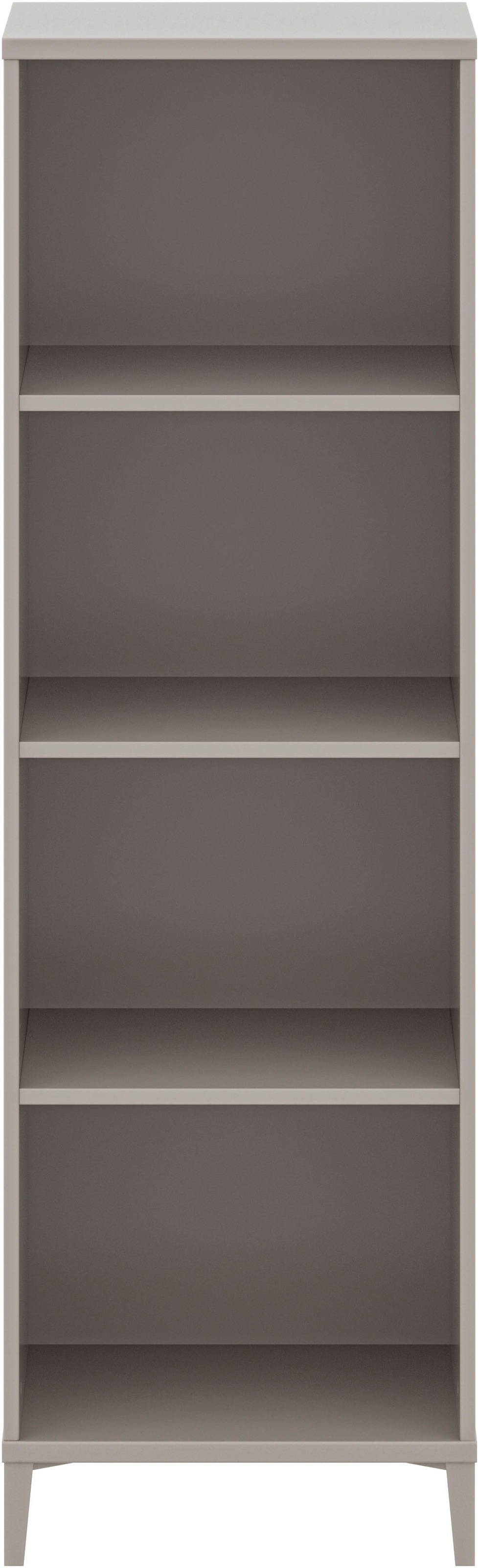 Thumbnail - YUNY by PAIDI Standregal "BROTHER STU mit 4 offenen Fächern" B/H/T ca. 48x155x38cm, Taupe, stabiles und langlebiges Rega...