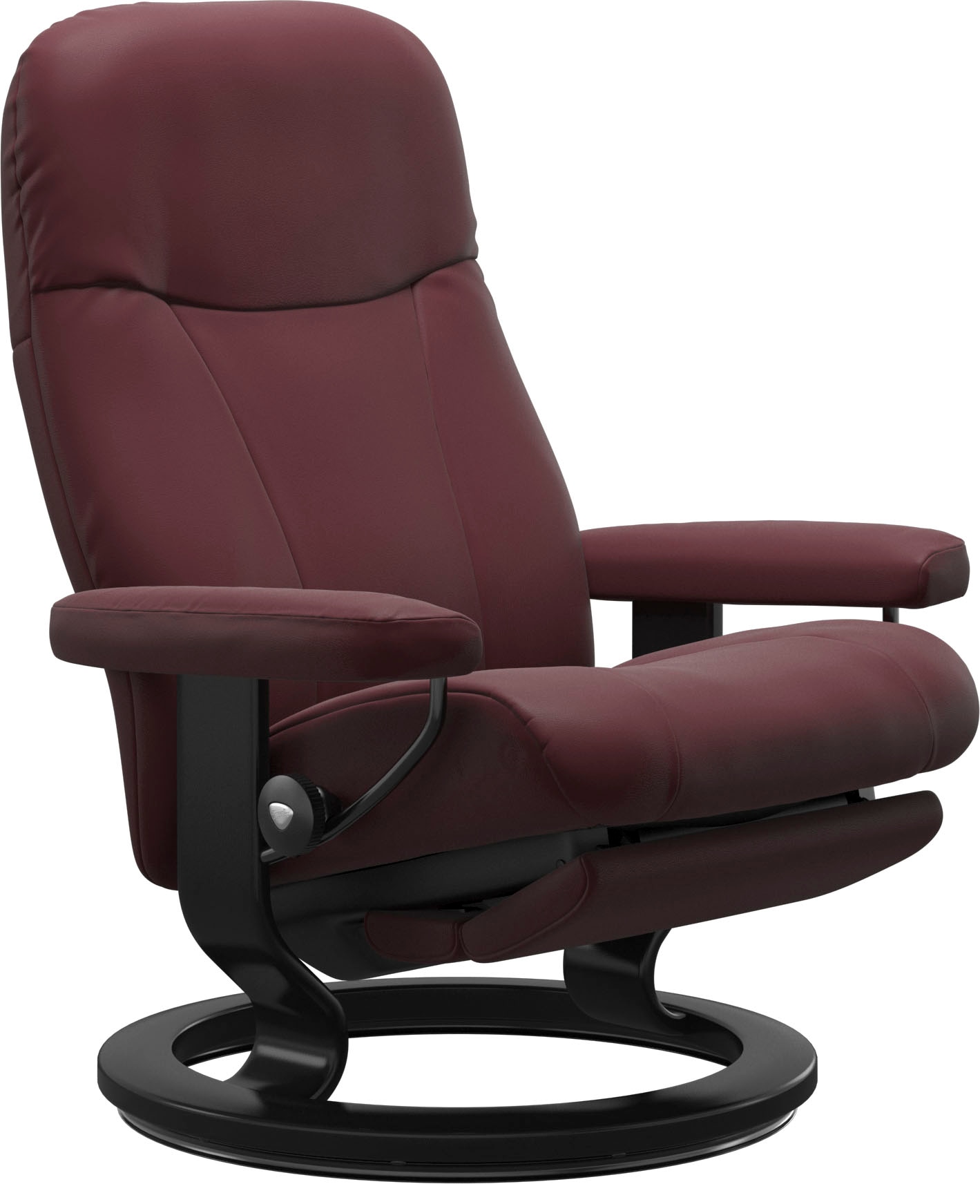 Stressless Relaxsessel "Garda", verstellbar, optional 2-motorisch, Größe M & L, Gestell Schwarz